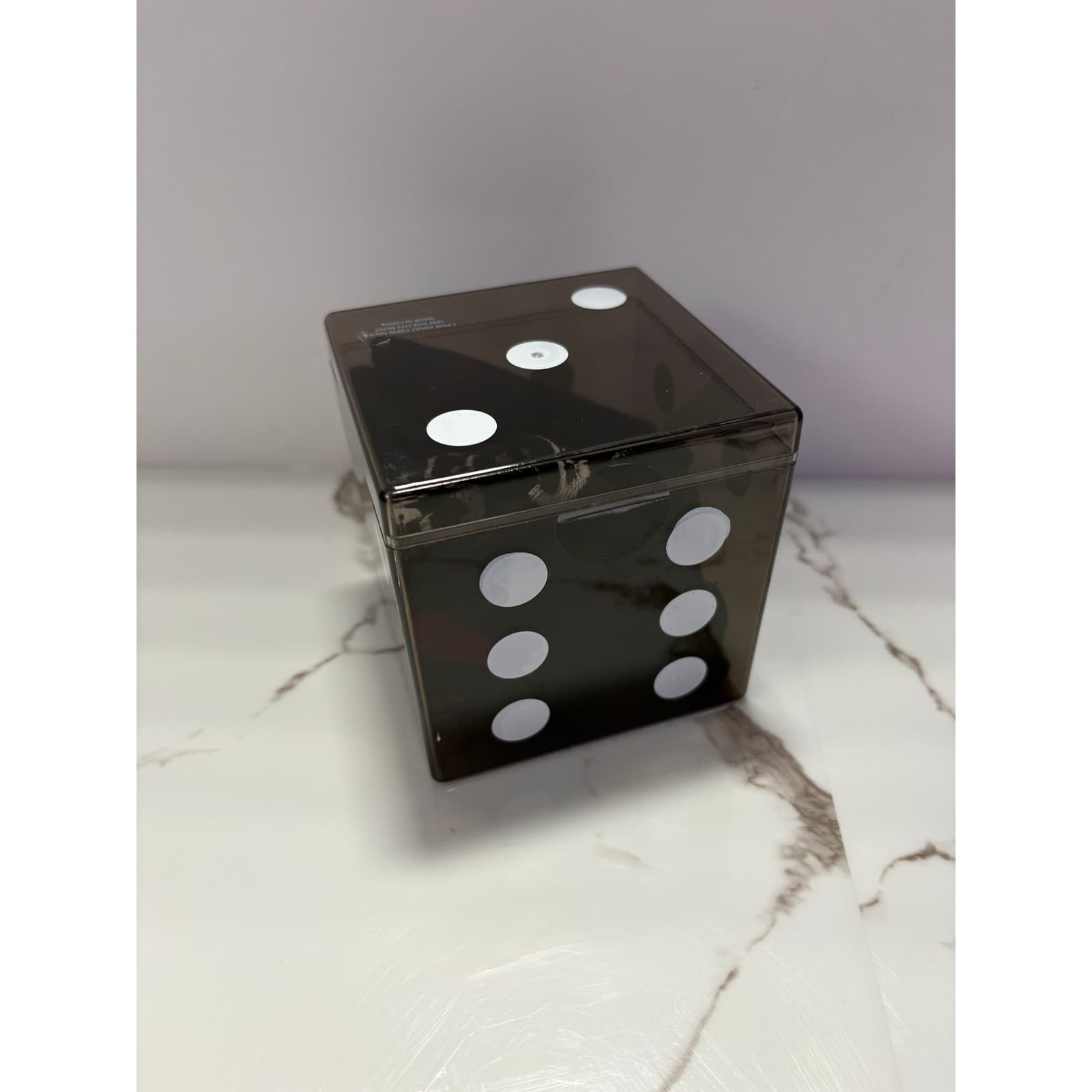 Way To Celebrate Lucky Socks Black Crew Socks with Dice Gift Box Novelty Mens - Thumbnail 3