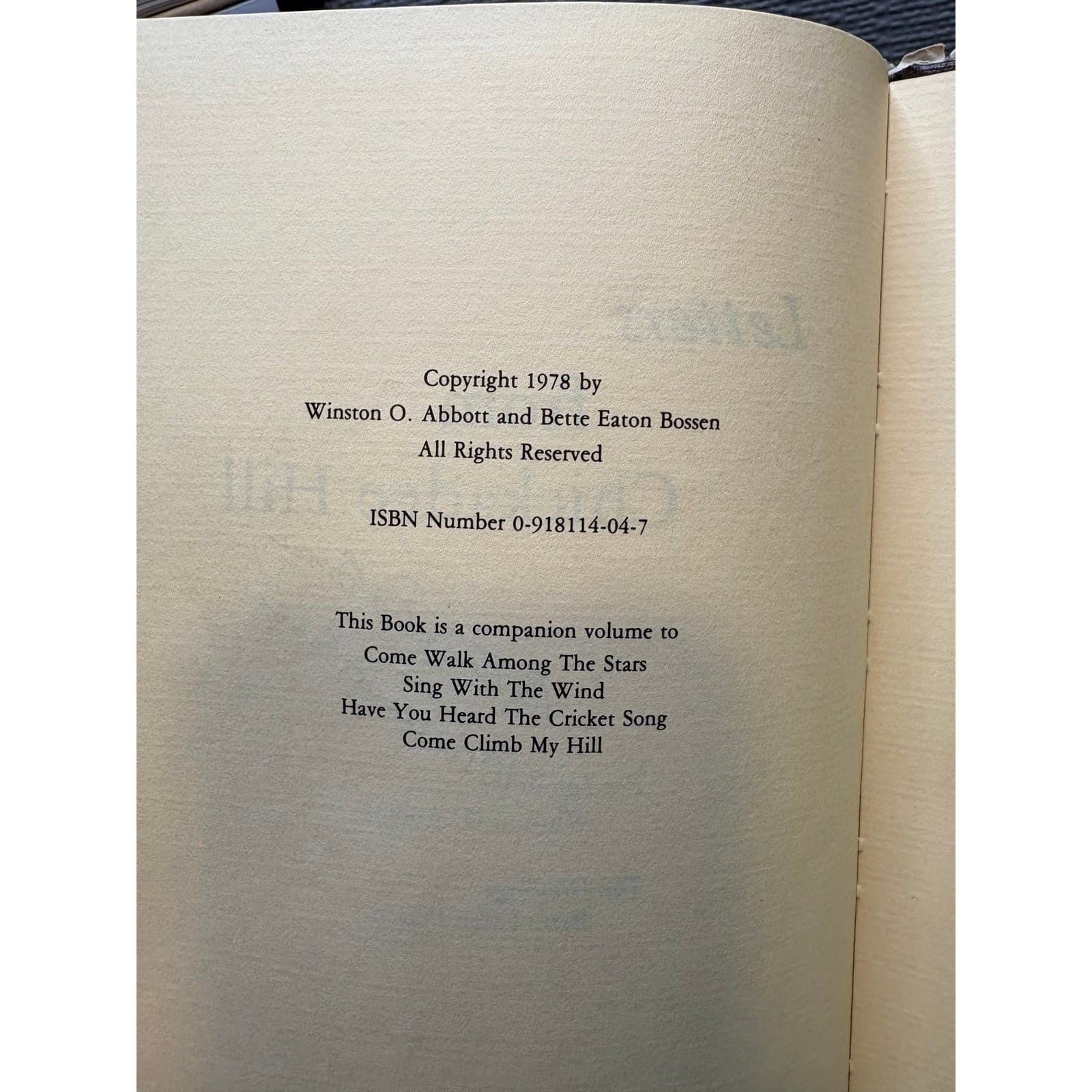 5 Winston O Abbott Bette Eaton Bossen Signed Vintage Books Inspiration House - Thumbnail 12