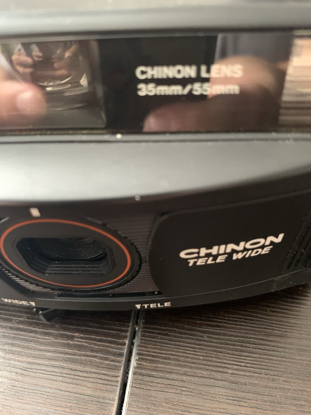 Vintage Chinon Tele Wide 35FX-Tm 35m/55mm Lens Film Camera Motorized -Tested - Thumbnail 10