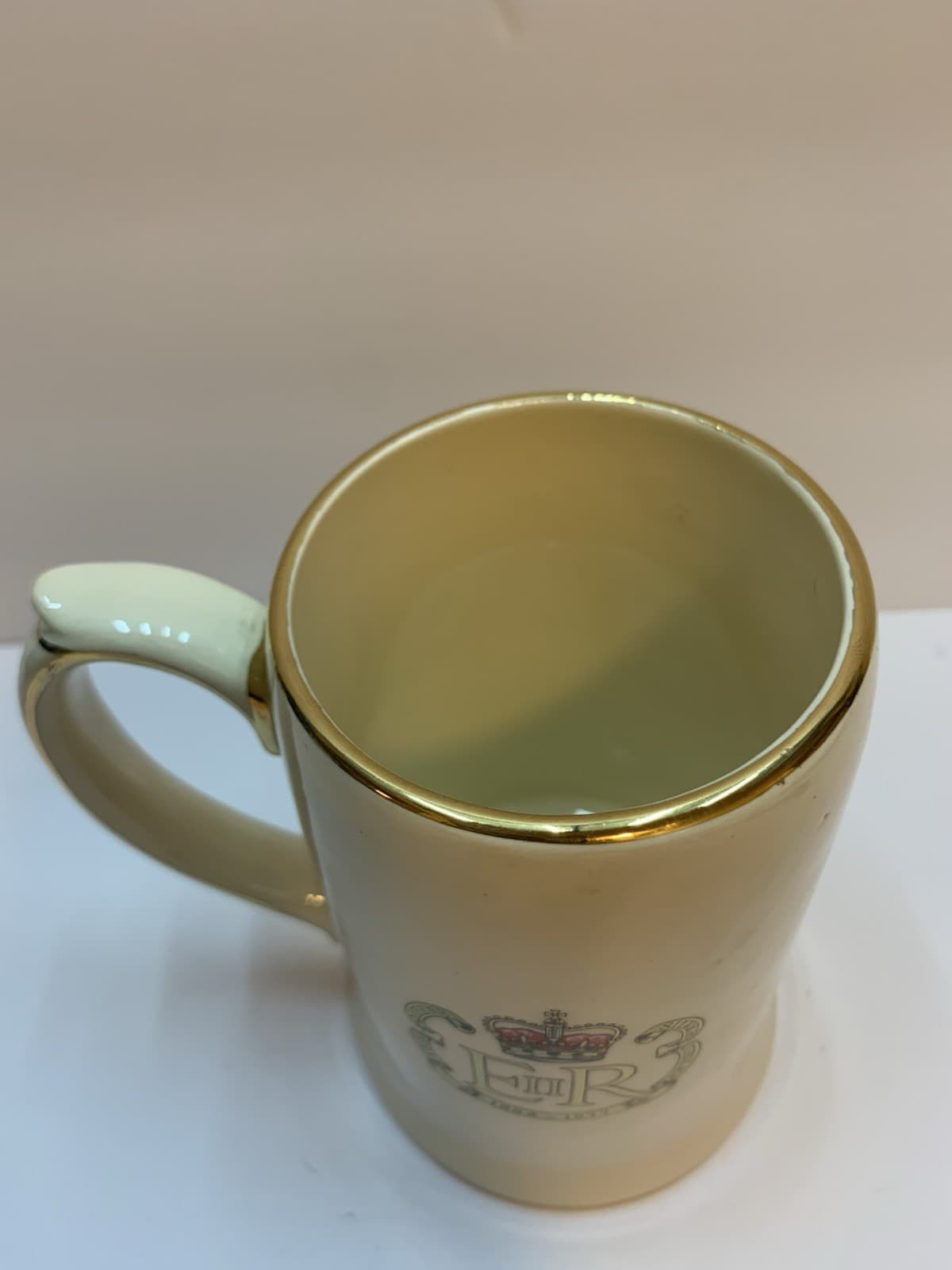 VTG Queen Elizabeth II Silver Jubilee Mug 1952-1977 Sadler England RWL London - Thumbnail 3