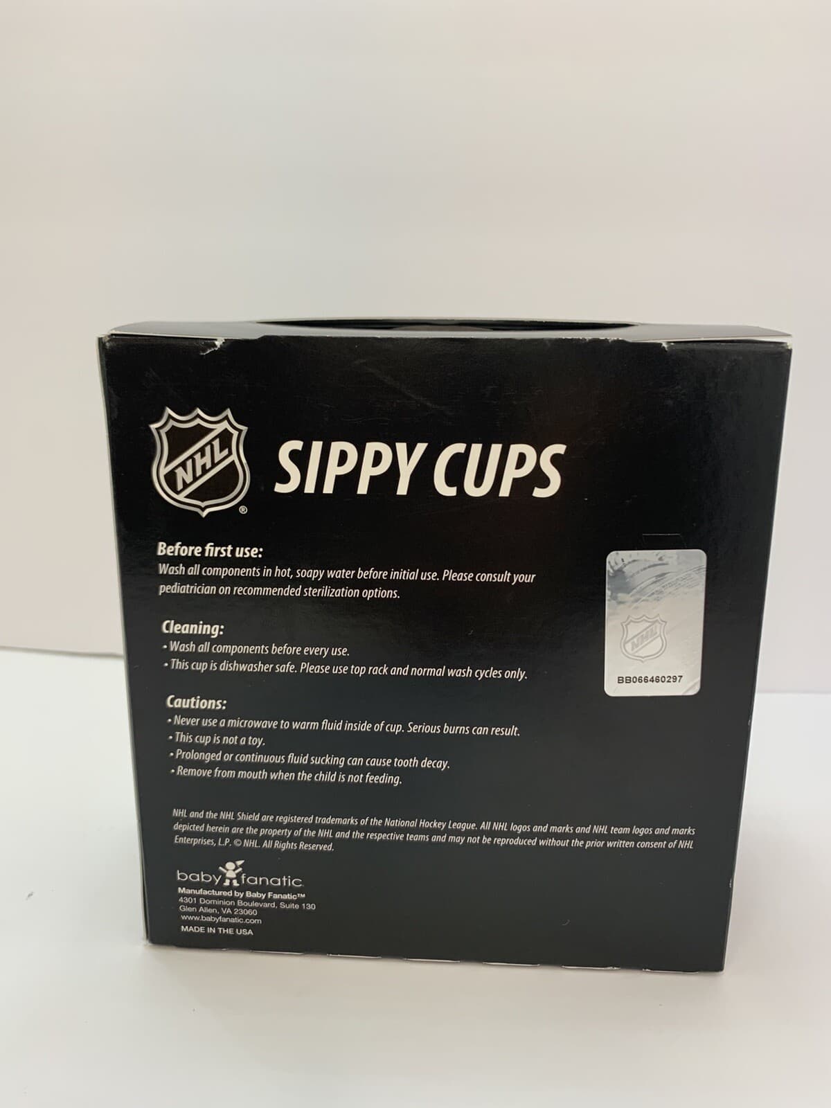 NHL Boston Bruins Sippy Cup 2 Pack 9oz /NHL Licensed / Bruins Fans New England - Thumbnail 4