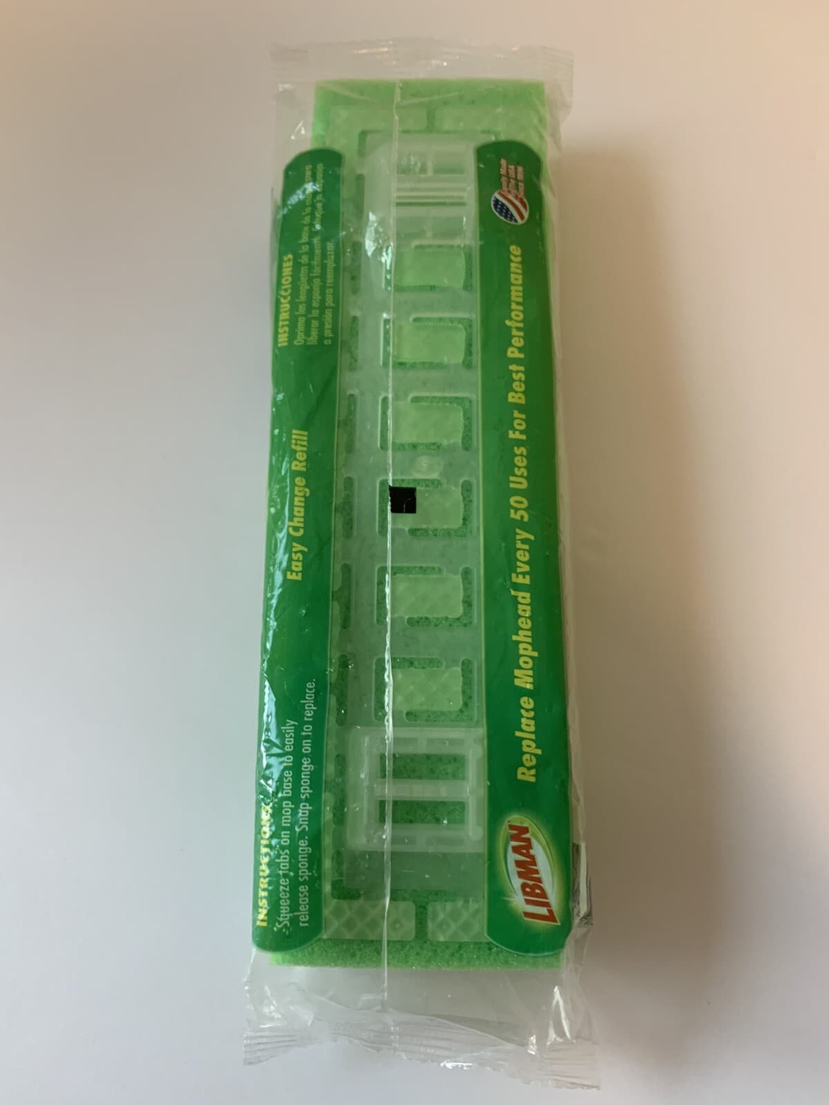Libman Gator Mop Refill Super Absorbent Tear Resistant #03021 Sponge Mop Refill - Thumbnail 2