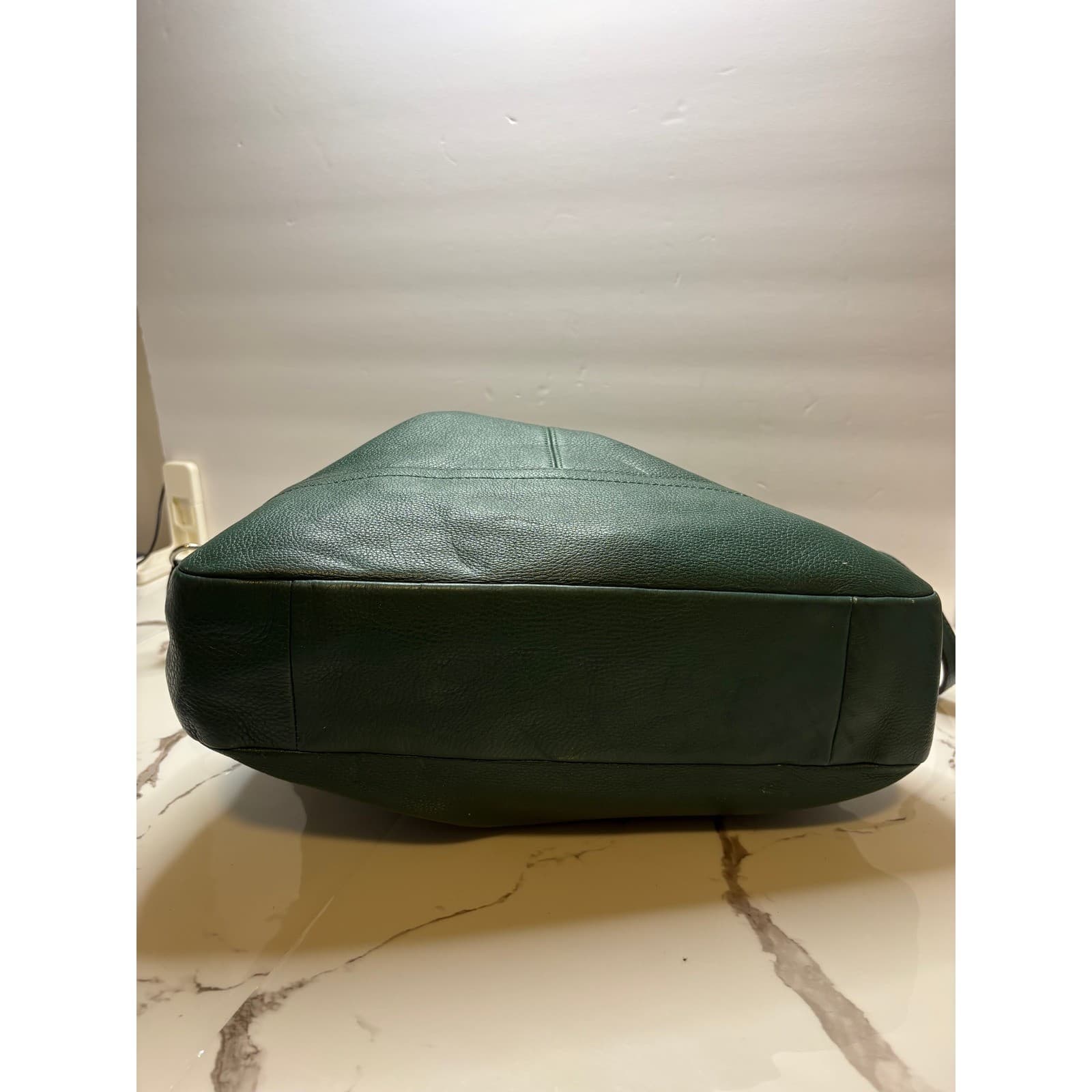 Coach Park Metro Hobo Green Pebbled Leather Crossbody Bag F23293 - Thumbnail 3