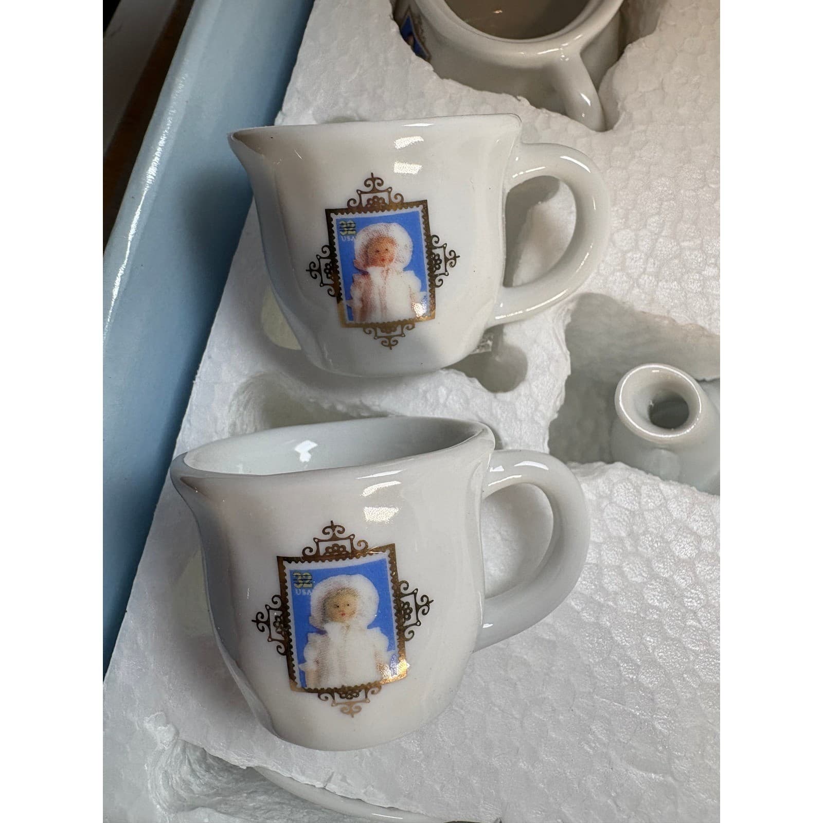 Designer Guild Martha Chase Miniature Tea Set 1997 Stamp Collection Decorative - Thumbnail 20