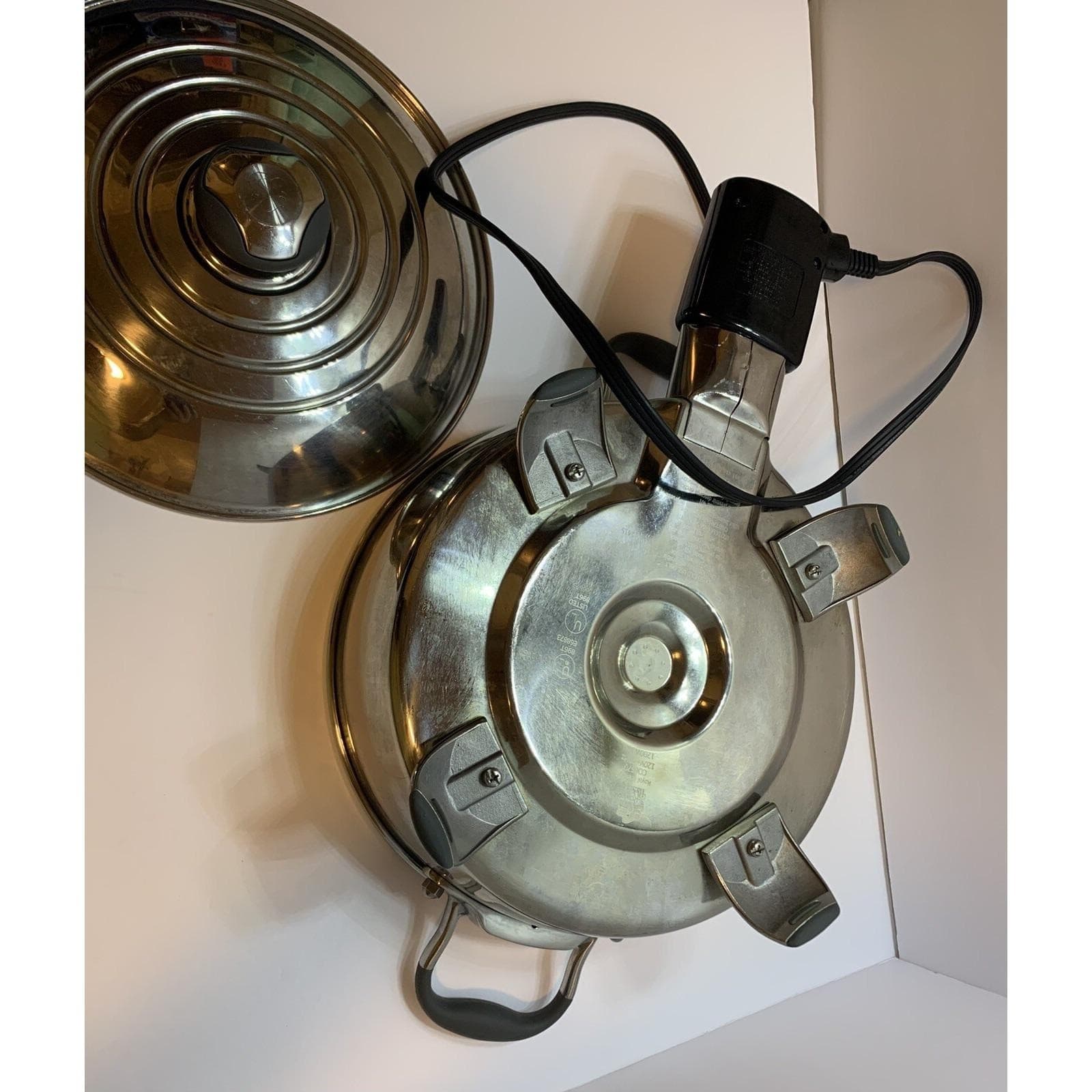 Royal Core Electric Skillet 401 Royal Prestige Multi Cooker Pot w/Control Cord - Thumbnail 6
