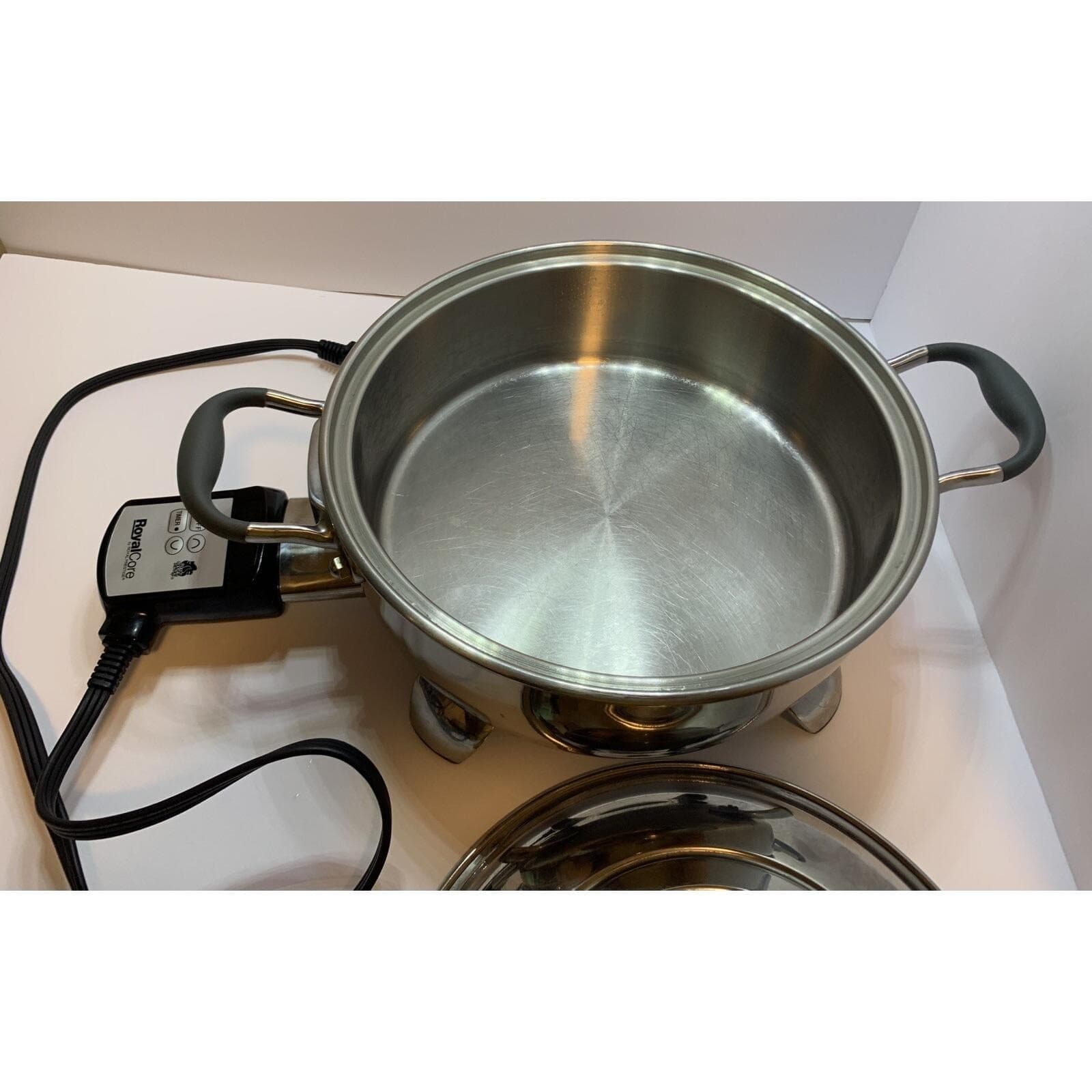 Royal Core Electric Skillet 401 Royal Prestige Multi Cooker Pot w/Control Cord - Thumbnail 4