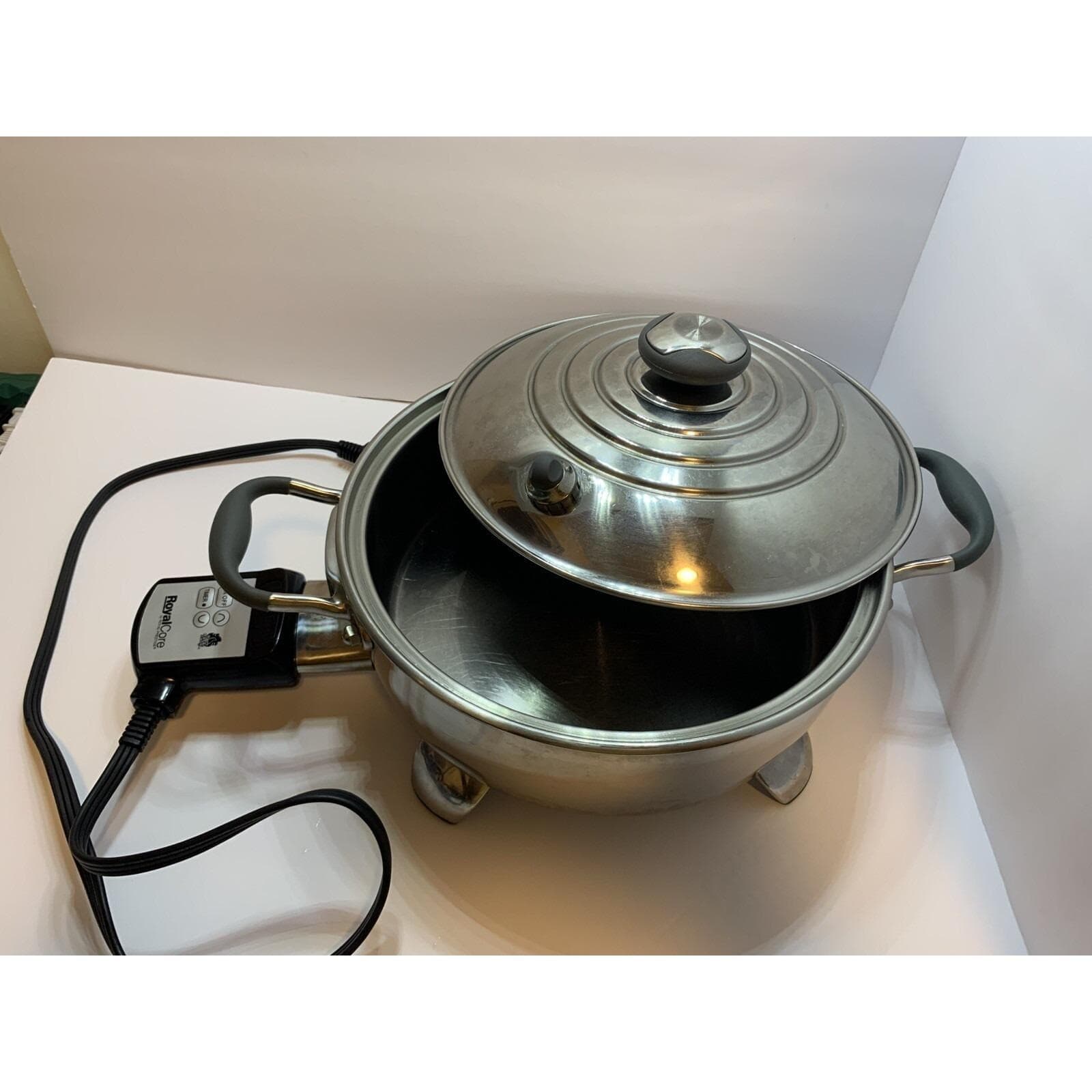 Royal Core Electric Skillet 401 Royal Prestige Multi Cooker Pot w/Control Cord - Thumbnail 2