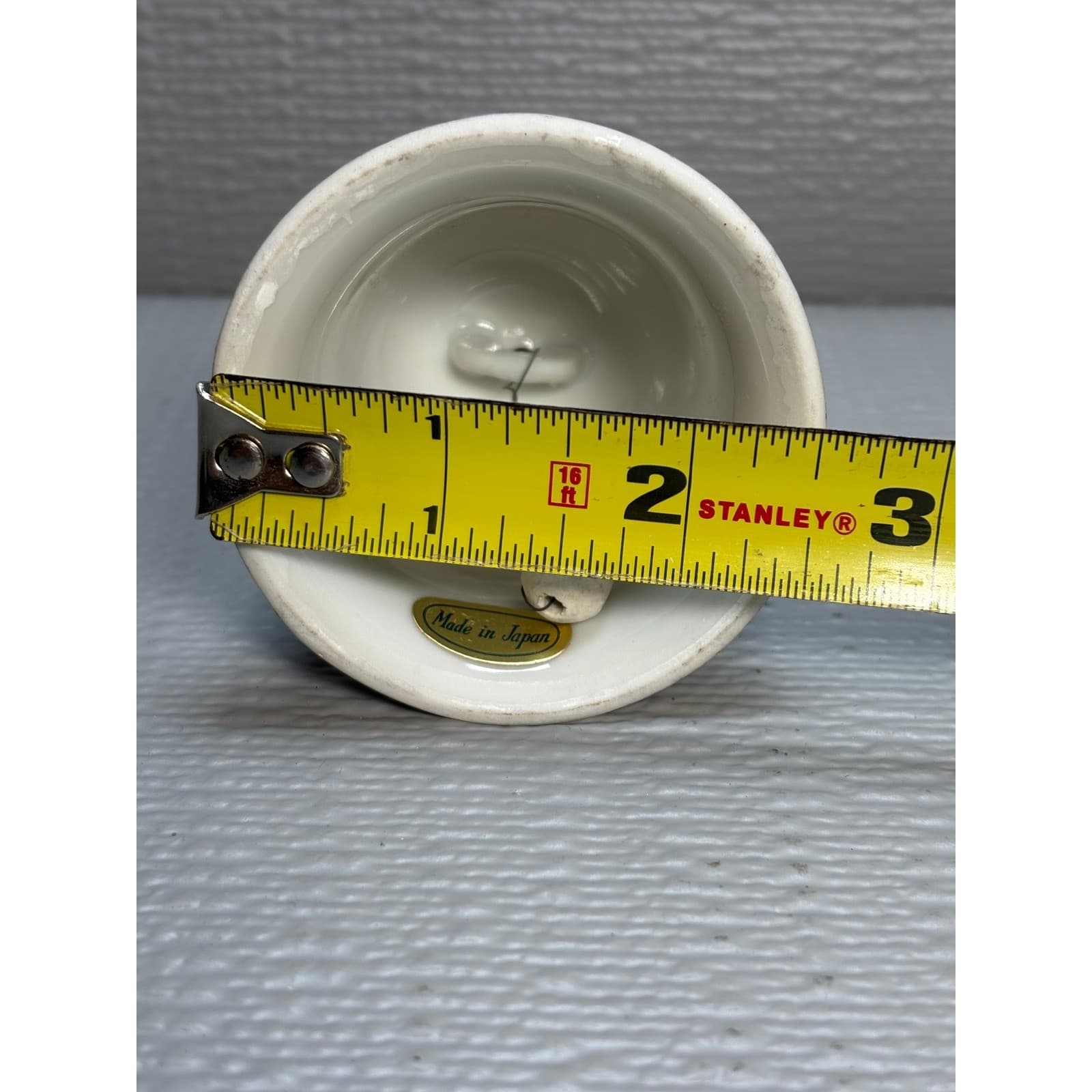 Vintage Walt Disney World Cinderella Castle Ceramic Souvenir Bell Made in Japan - Thumbnail 6