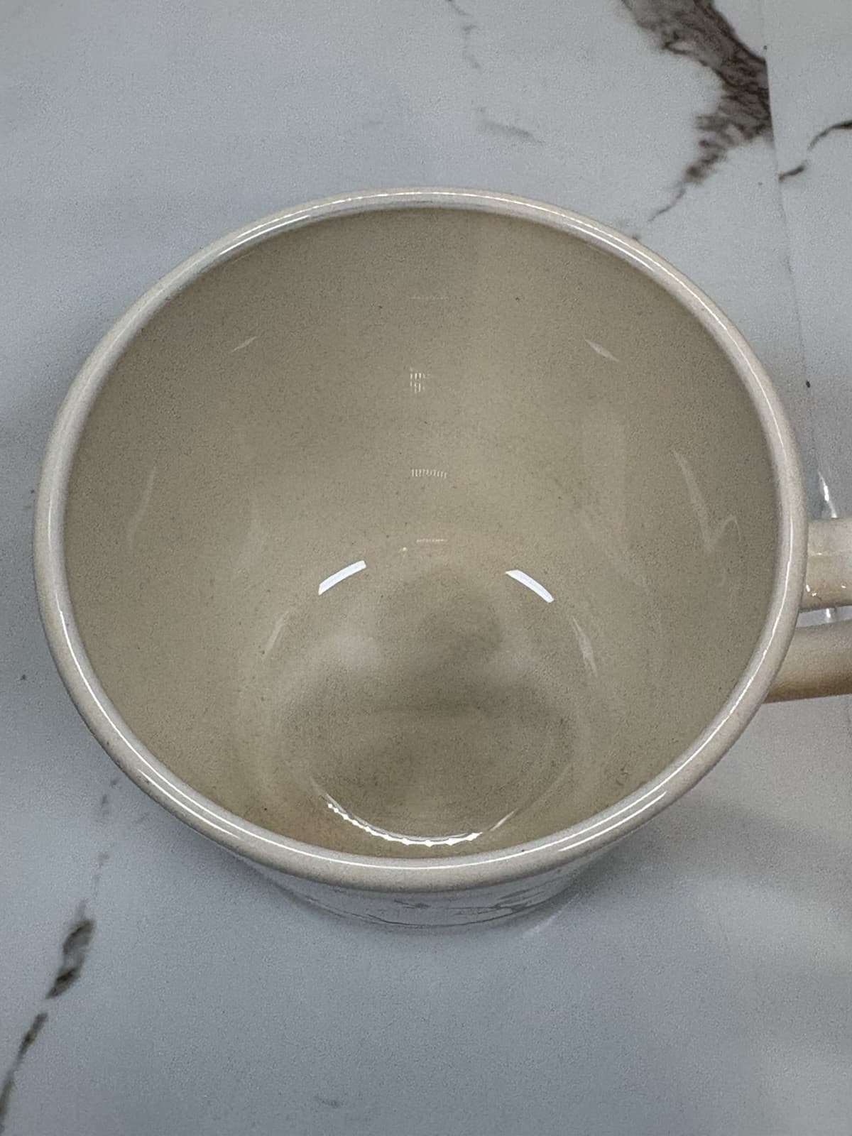 Vintage Corning Ware Apricot Grove Floral Mugs Set of 4 Cream Tan Peach - Thumbnail 6