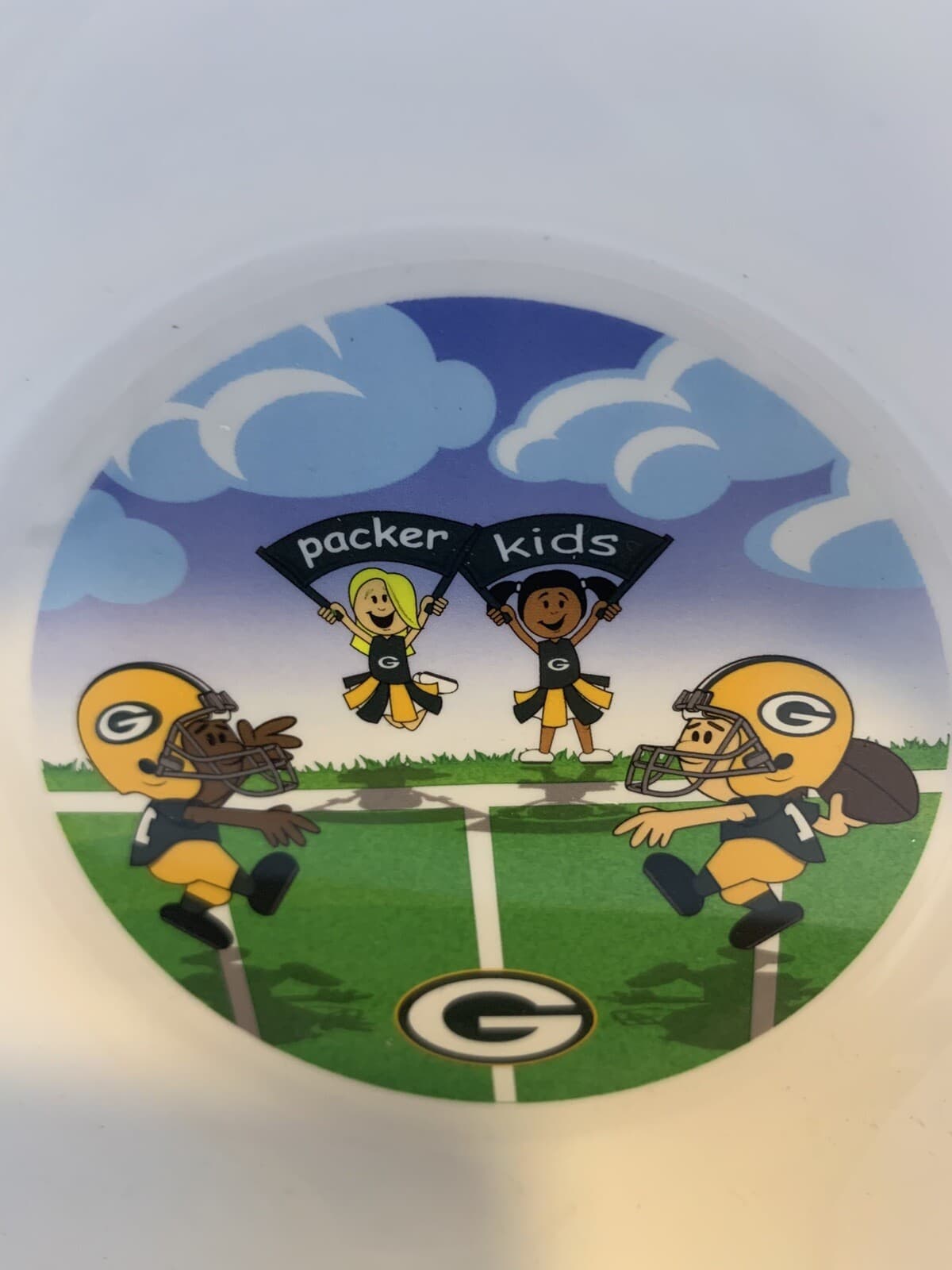 NFL Green Bay Packers Child's Plate And Bowl Set NFL kids - Thumbnail 4