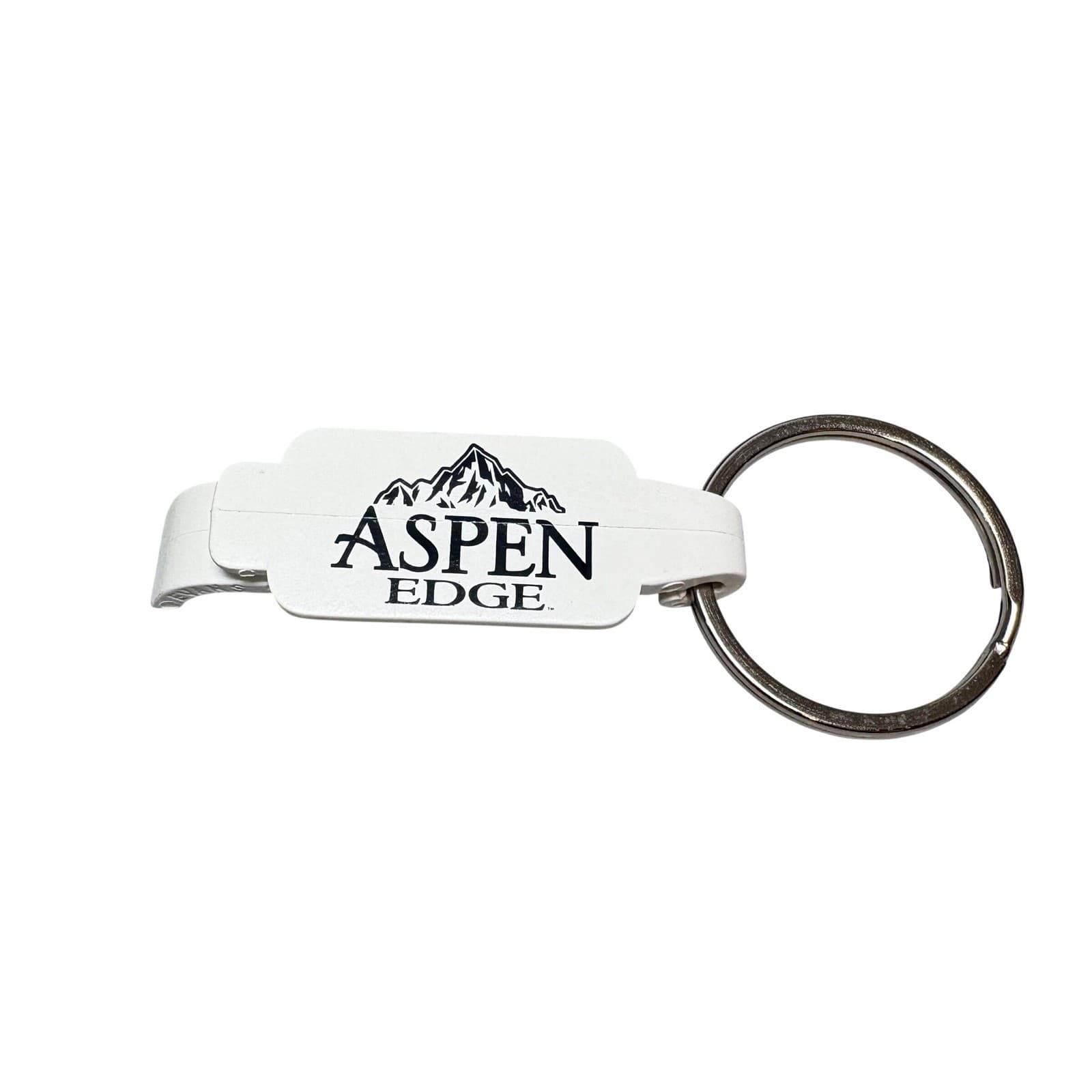 Set of 3 Aspen Edge Beer Bottle Opener Keychain White Mountain Logo Drive Sober - Thumbnail 2