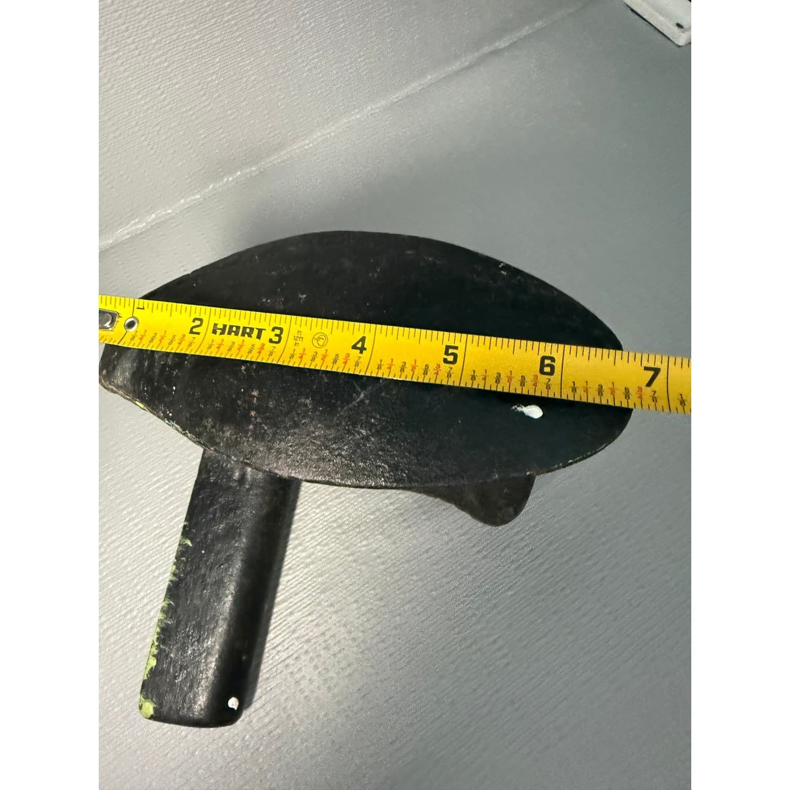 Antique Paragon N82 Cast Iron Cobbler Shoe Last Vintage Industrial Decor Black - Thumbnail 10