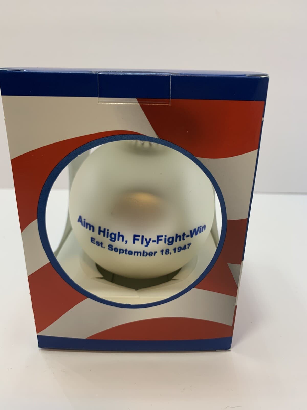 US Air Force Military Holiday Christmas 3" Ornament American Pride NIB - Thumbnail 2
