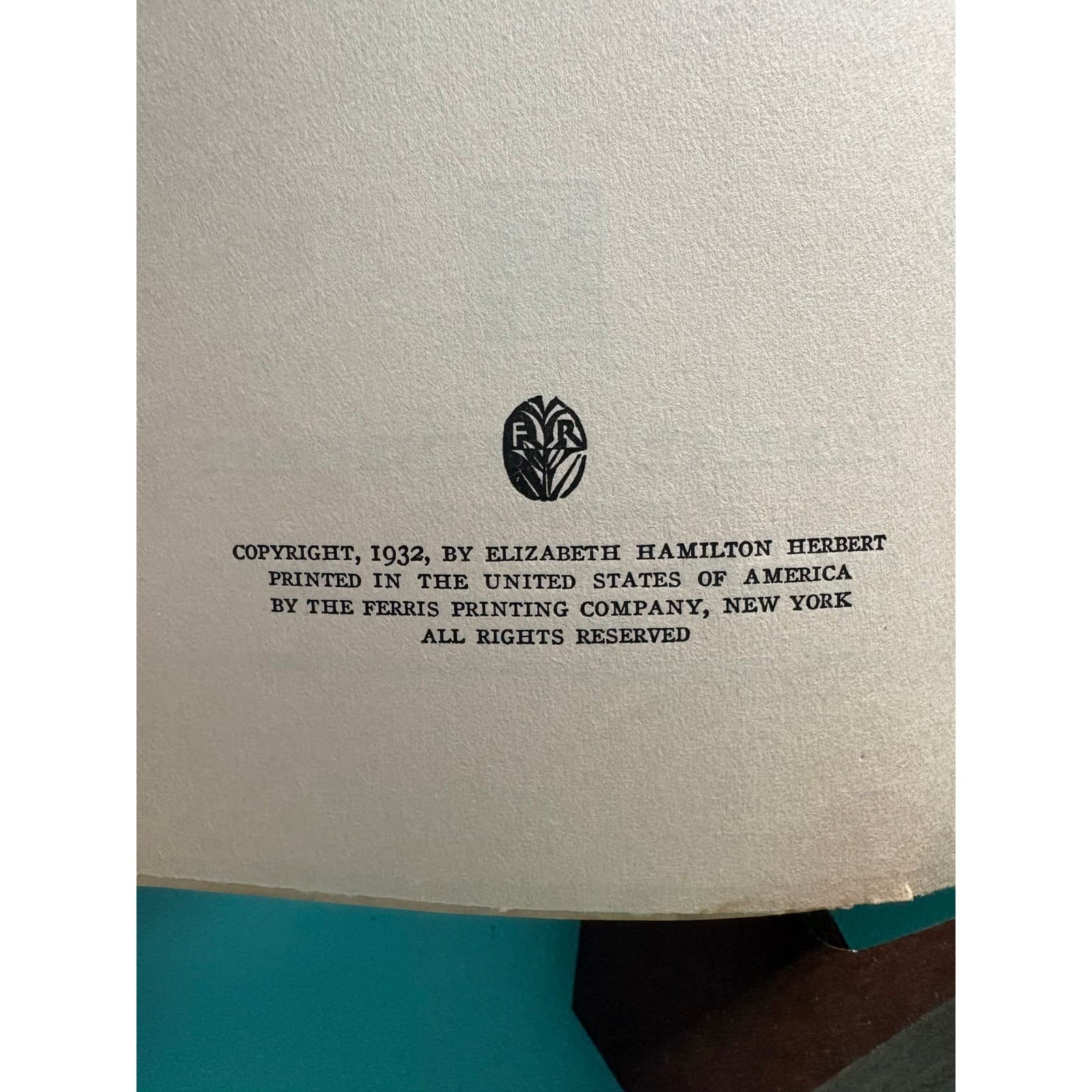 1932 The House of Wives Elizabeth Hamilton Herbert Farrar & Rinehart Hardcover - Thumbnail 7