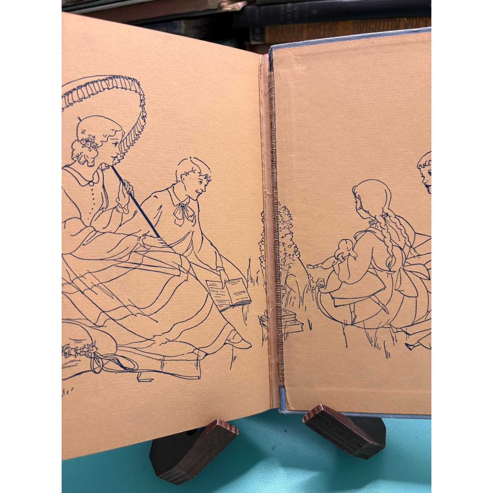1929 Aunt Jo's Scrap-Bag Louisa M Alcott Grosset & Dunlap Vintage Hardcover - Thumbnail 8