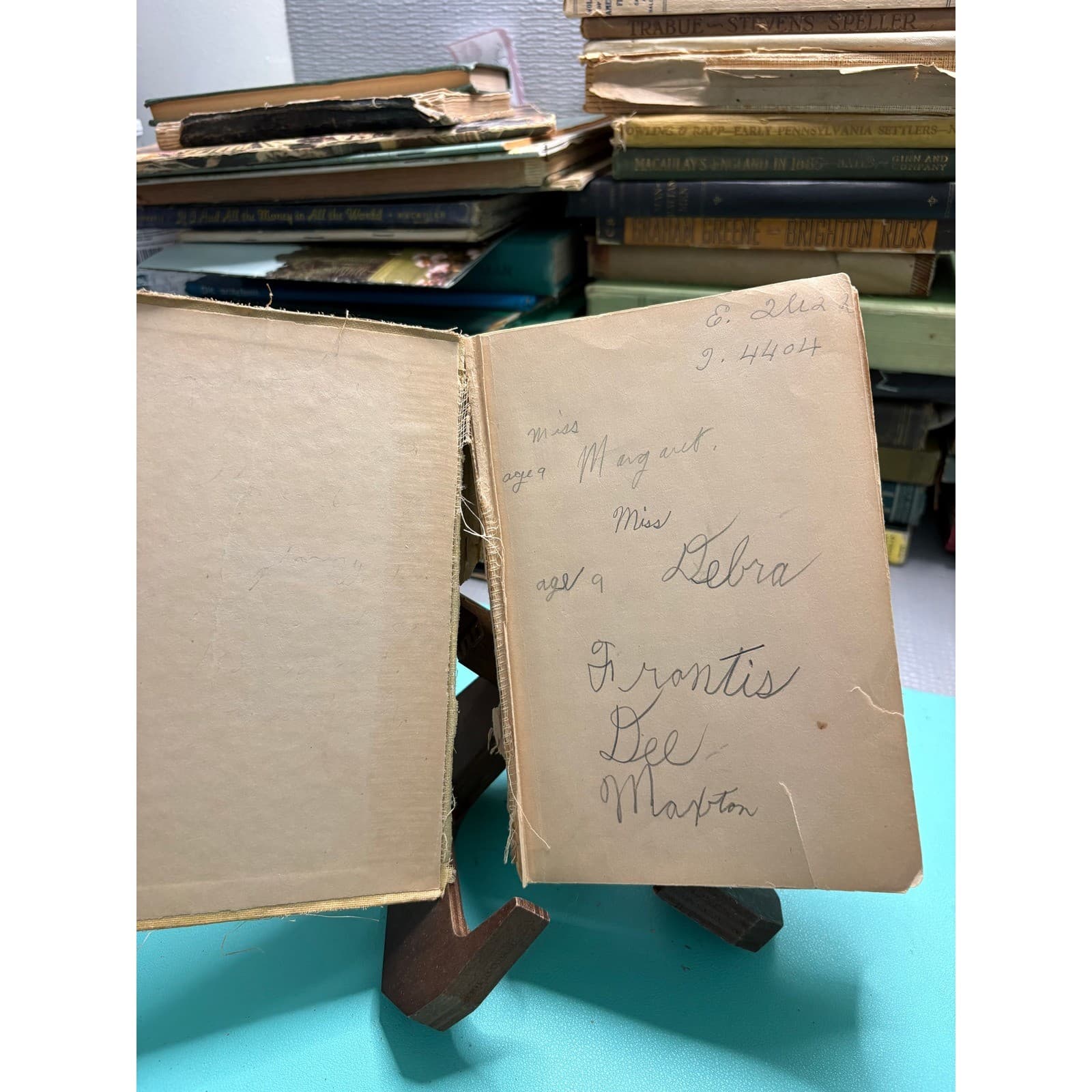 1921 A House Party with the Tucker Twins Nell Speed Antique Hardcover AL Burt Co - Thumbnail 4