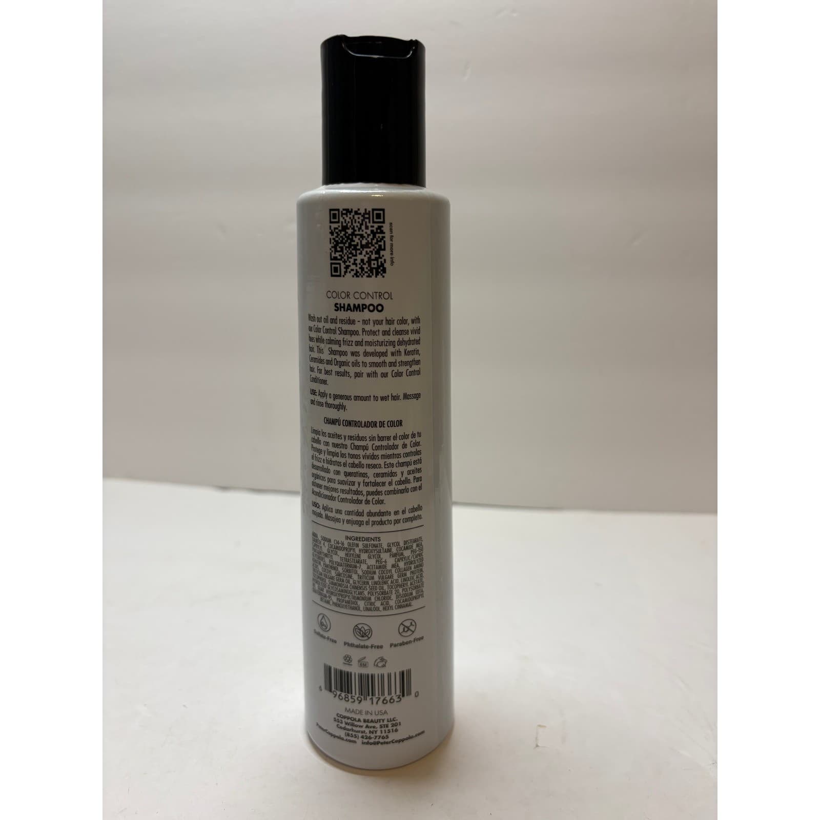 Peter Coppola Color Control Shampoo for Color Treated Hair 12 Fl Oz 355 mL New - Thumbnail 2