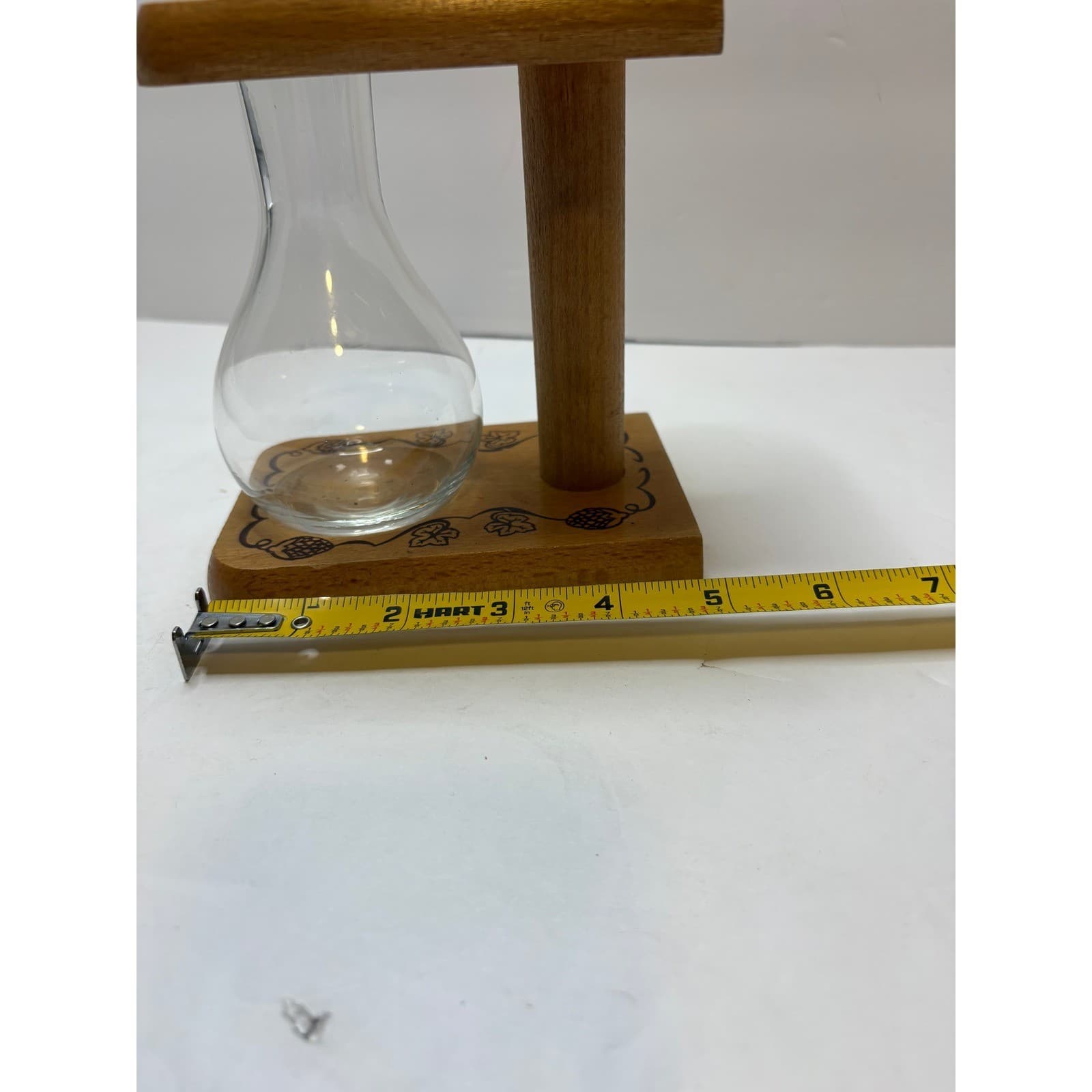 Pauwels Kwak Belgian Beer Glass with Wooden Coachmans Stand 9.5 Inch Barware - Thumbnail 8