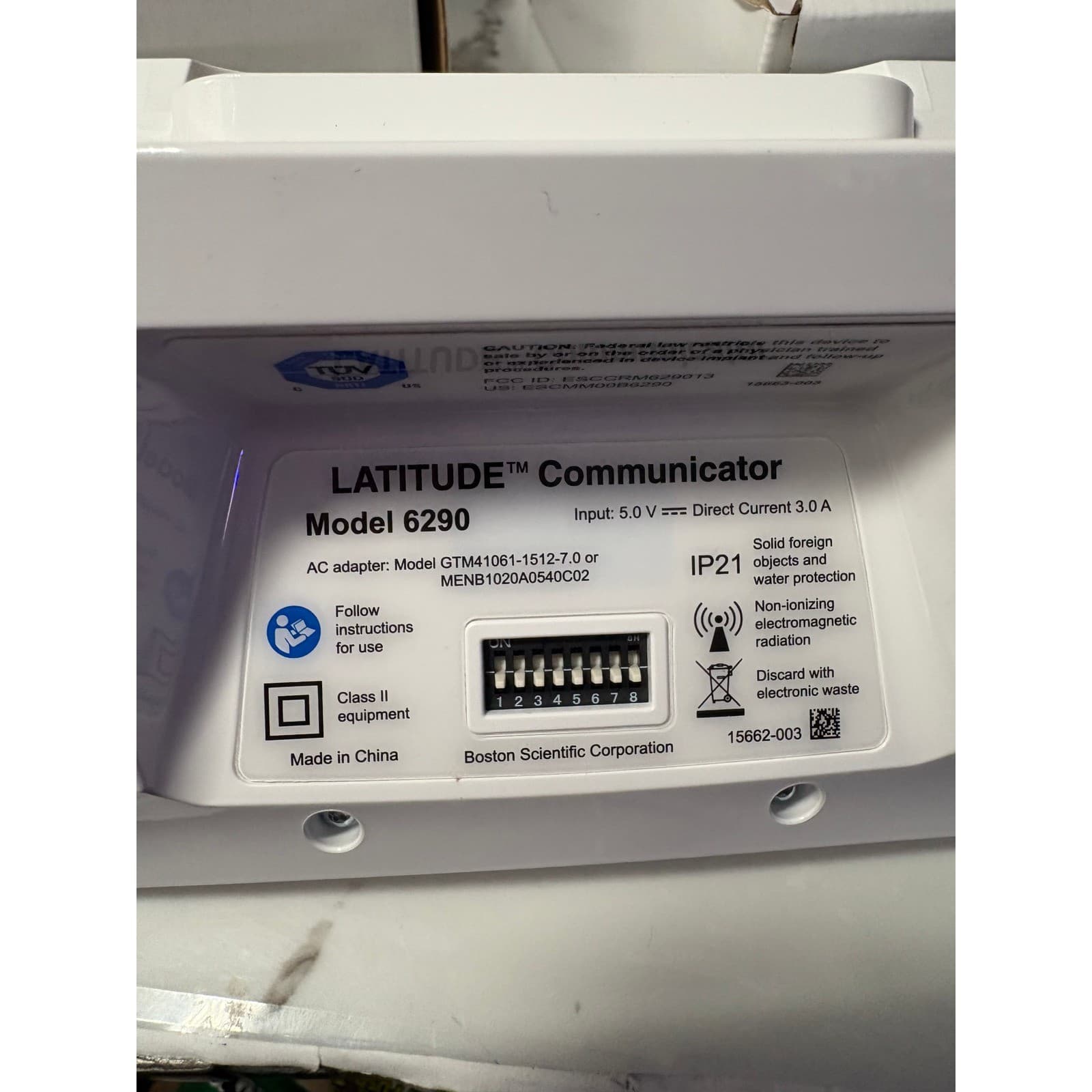 Boston Scientific LATITUDE Communicator Model 6290 Cardiac Monitoring System - Thumbnail 4