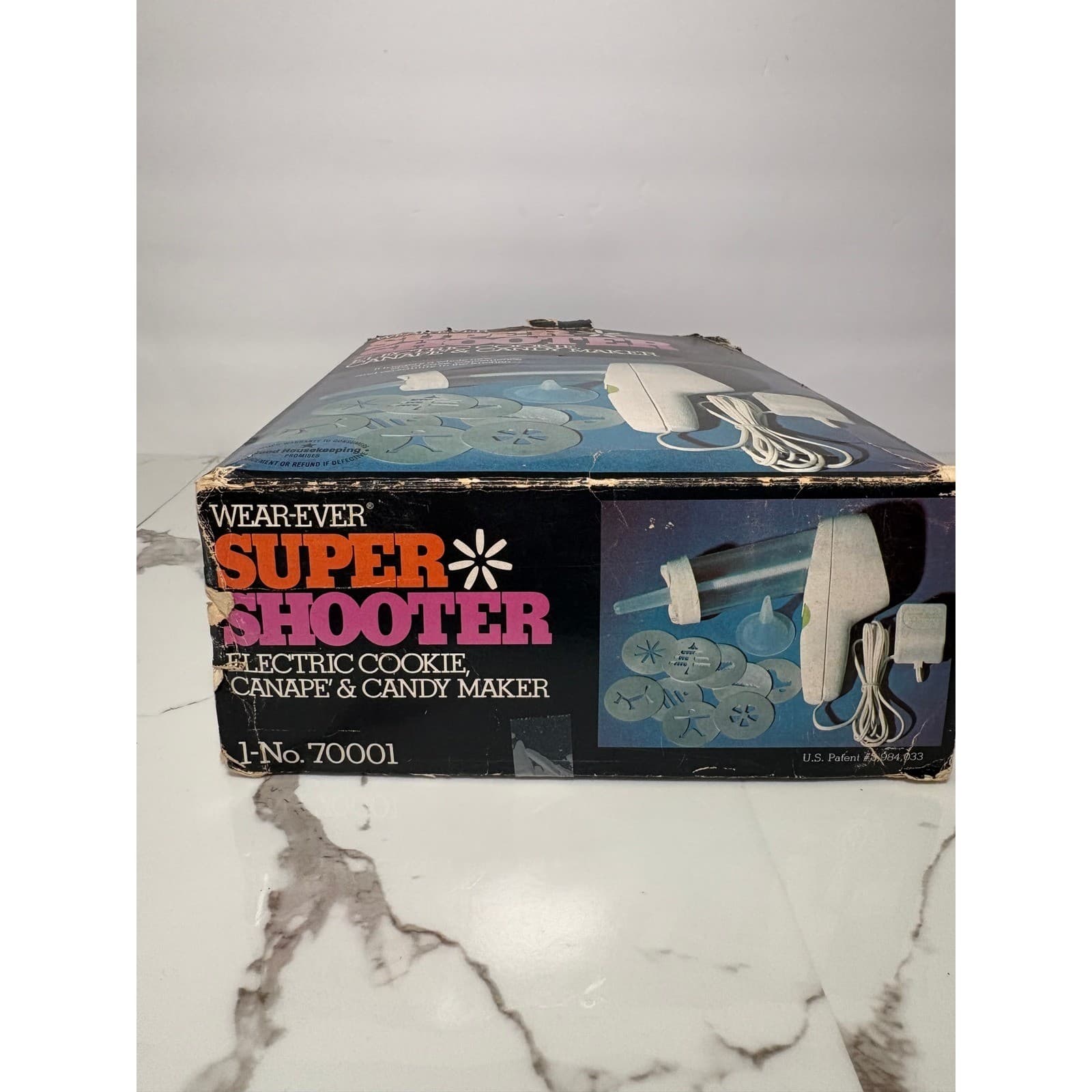 Wear-Ever Super Shooter Electric Cookie Canape Candy Maker Model 70001 Vintage - Thumbnail 2