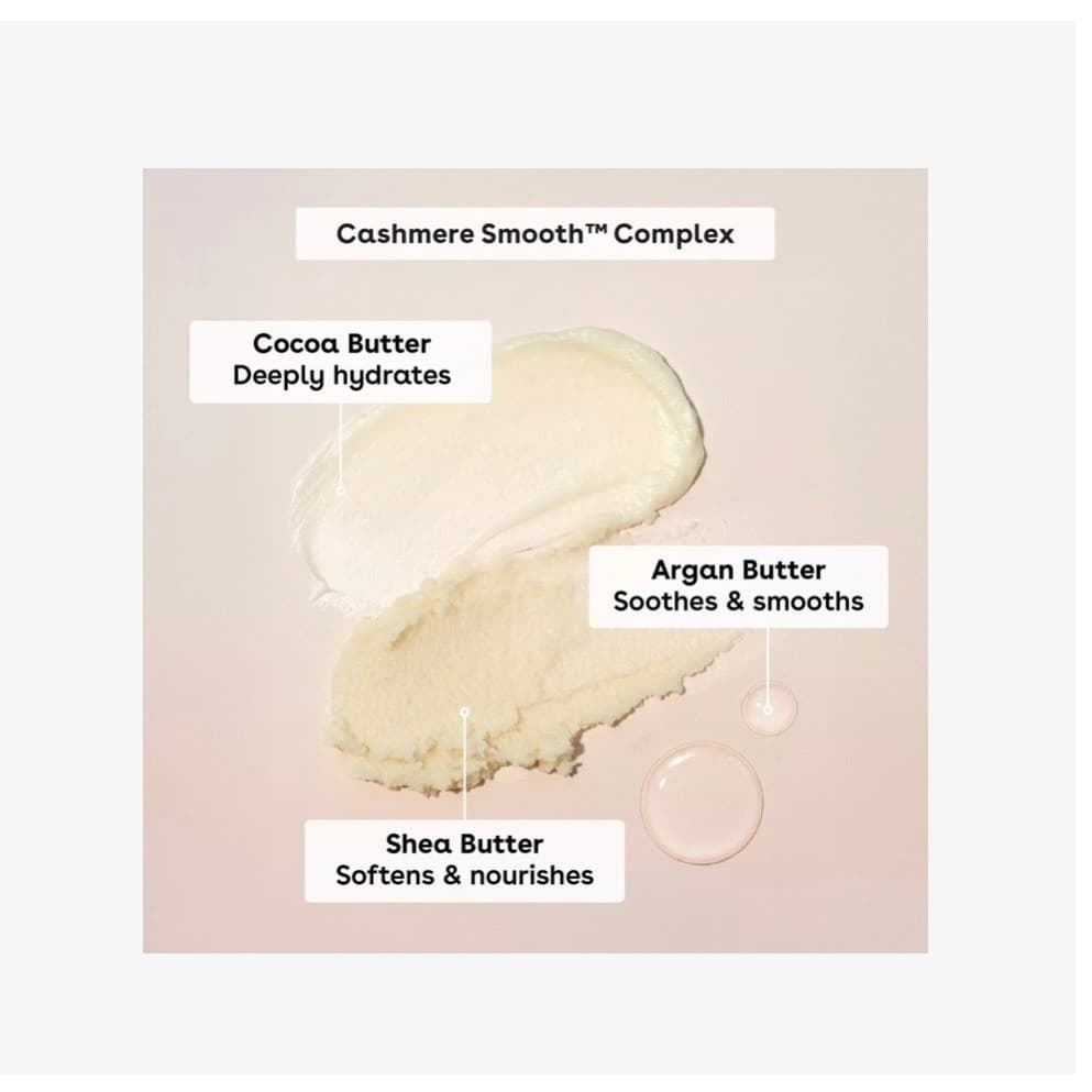 EOS Shea Butter Cashmere Post-Shave Smooth Body Cream 7oz Pink Tube - Thumbnail 4