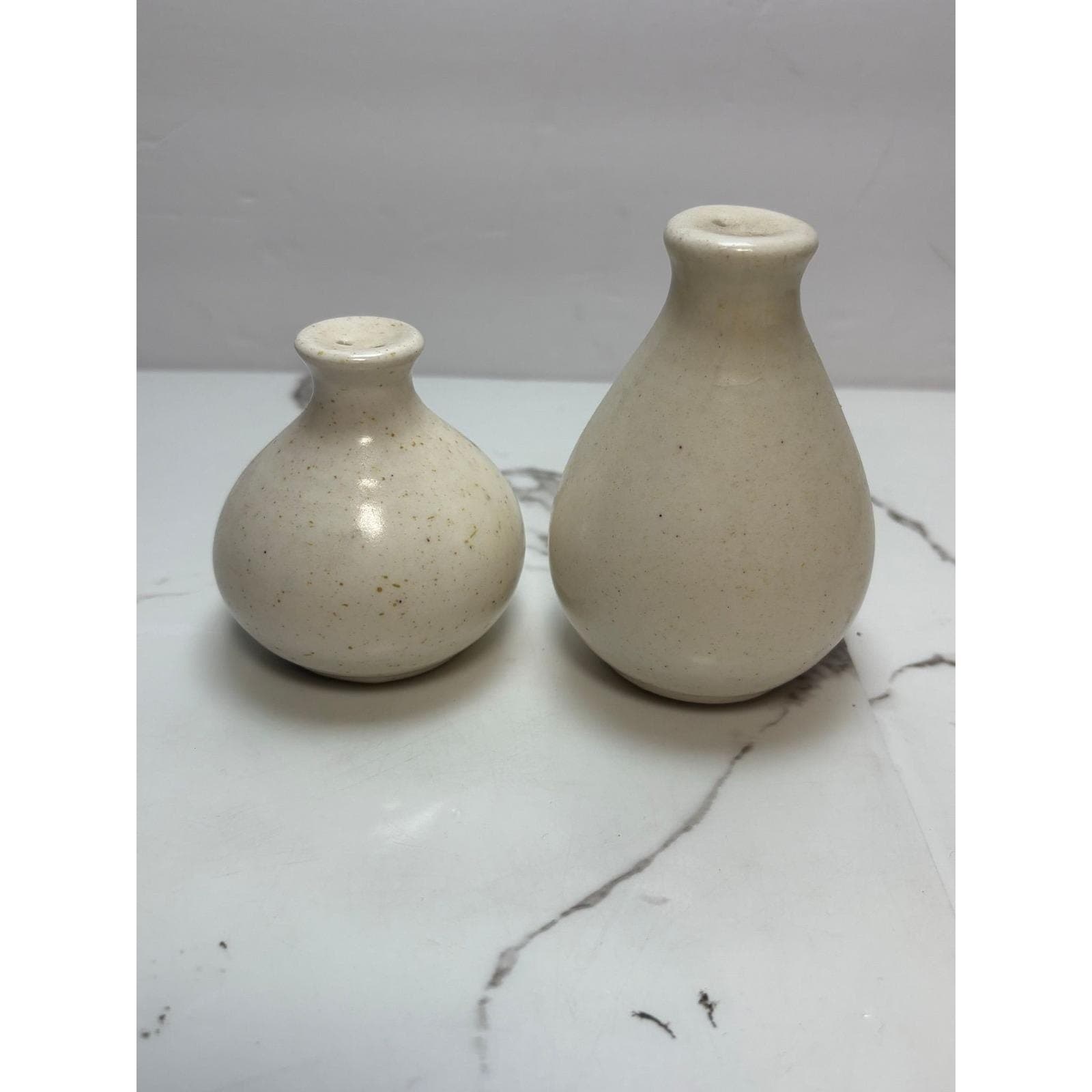 Metlox Poppytrail Sculptured Autumn Salt and Pepper Shakers Vintage Fall Leaf - Thumbnail 3