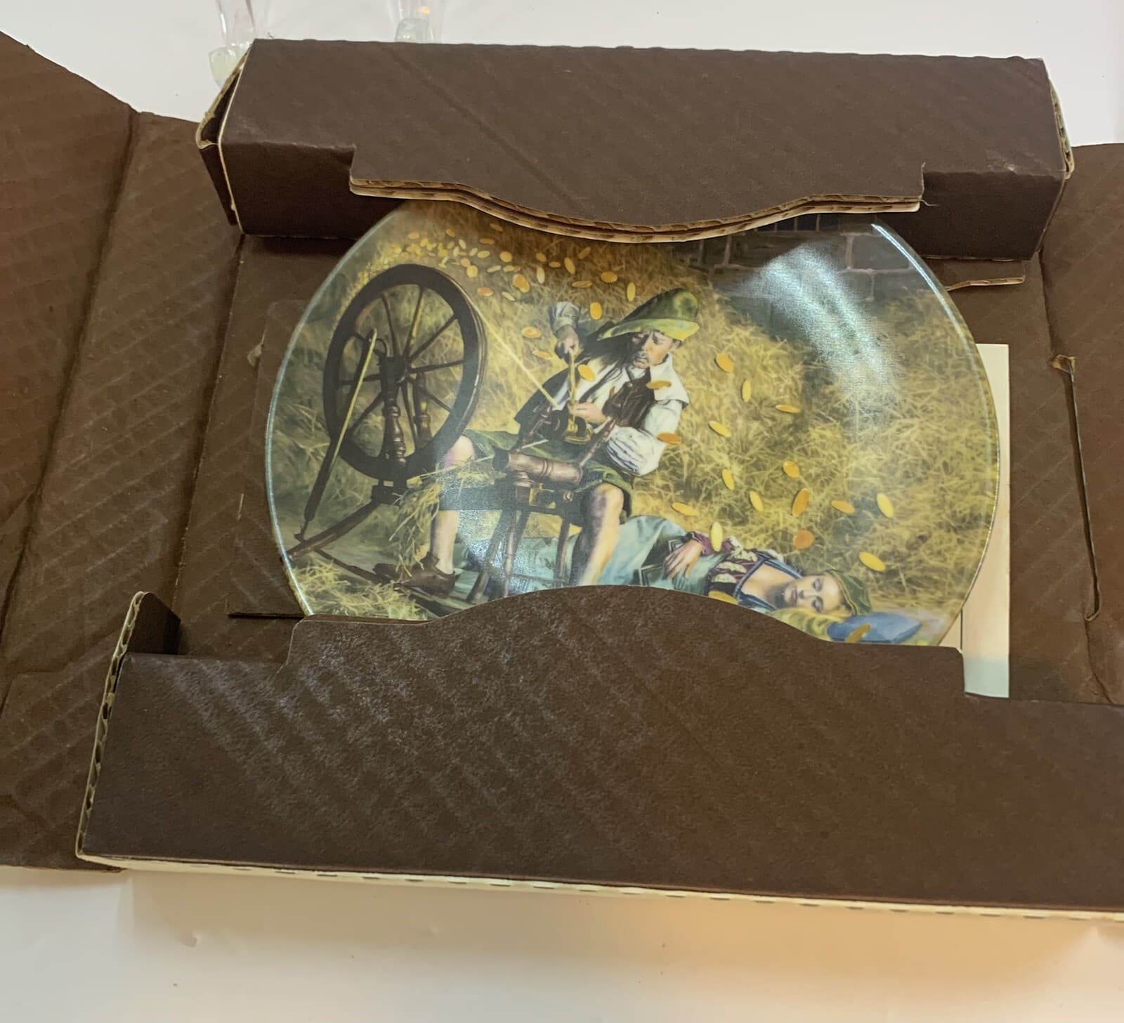 Vintage 1981 "Rumpelstilzchen" Collectors Plate by Charles Gehm 8" NIB w/ COA - Thumbnail 5