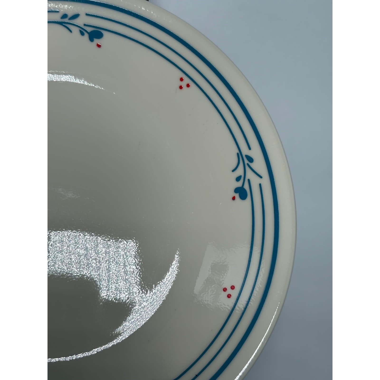 Corelle Country Cornflower Salad Dessert Plates Set of 8 Blue Floral Cream 7.25" - Thumbnail 2