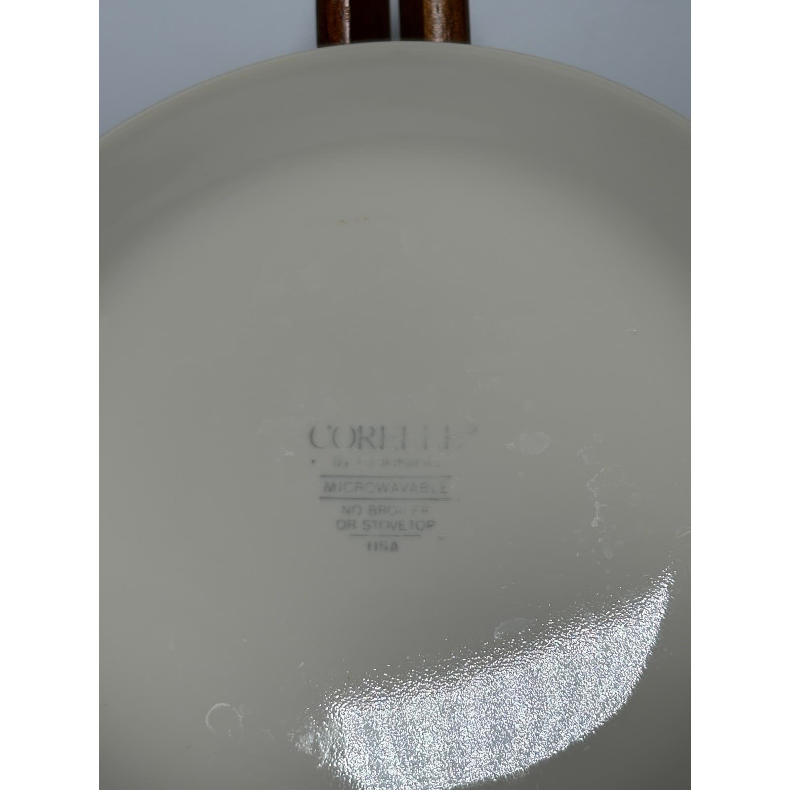 Corelle Country Cornflower Salad Dessert Plates Set of 8 Blue Floral Cream 7.25" - Thumbnail 3