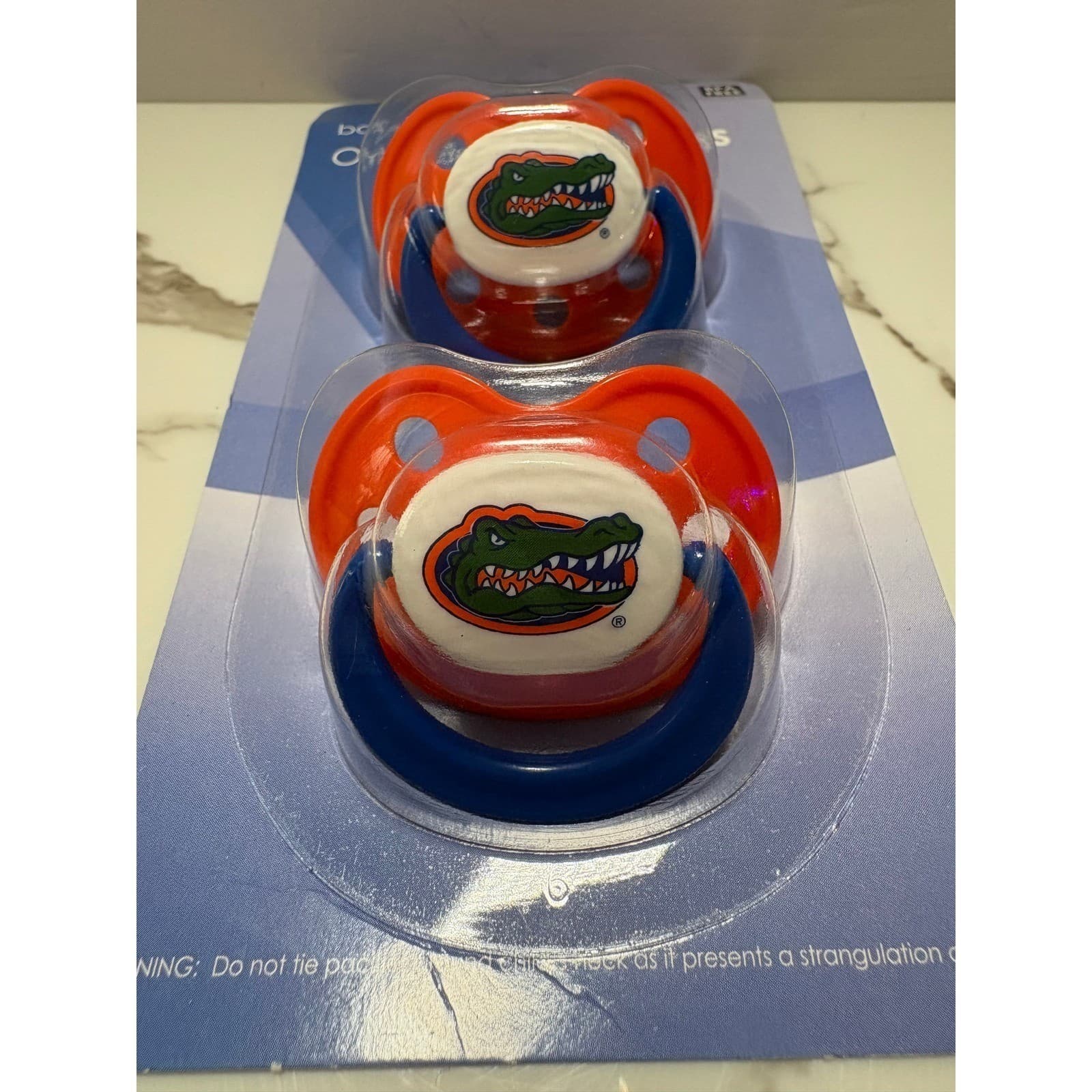 Florida Gators Baby Fanatic Security Blanket and Orthodontic Pacifier Set NEW - Thumbnail 4