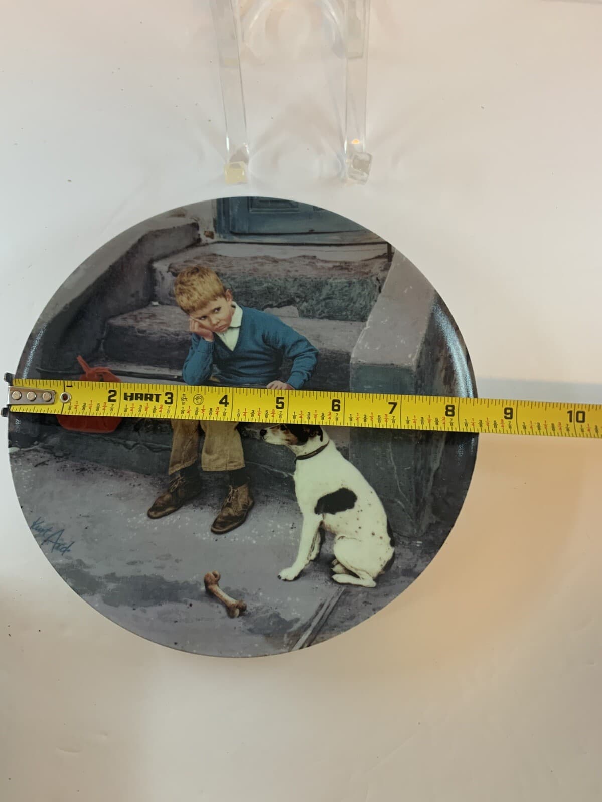 1984 Hjemme er Bedst Home is Best Bing & Grondahl Collector Plate w/Box - Thumbnail 3