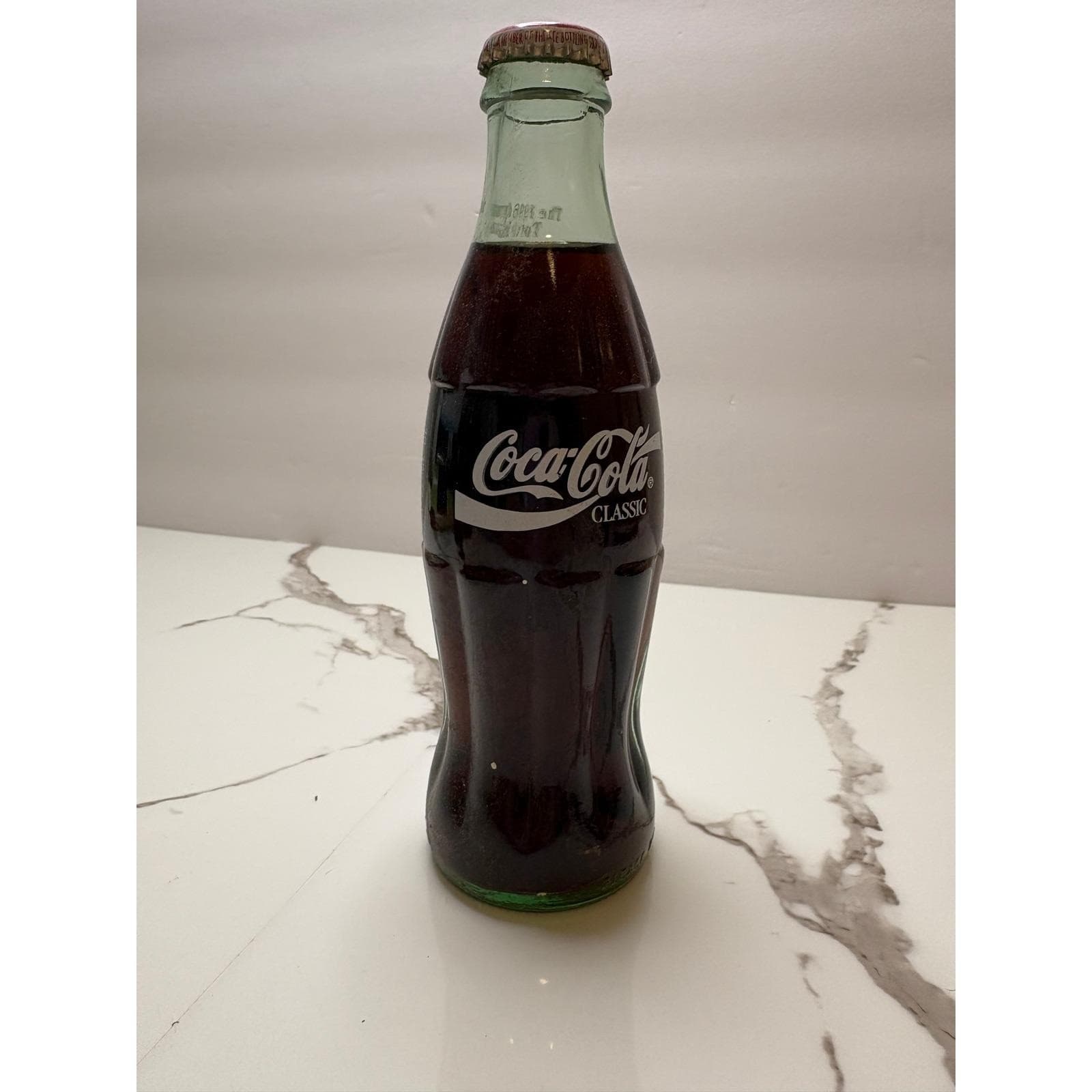 Coca-Cola Classic 1996 Atlanta Centennial Olympic Games 8oz Glass Bottle Full - Thumbnail 3