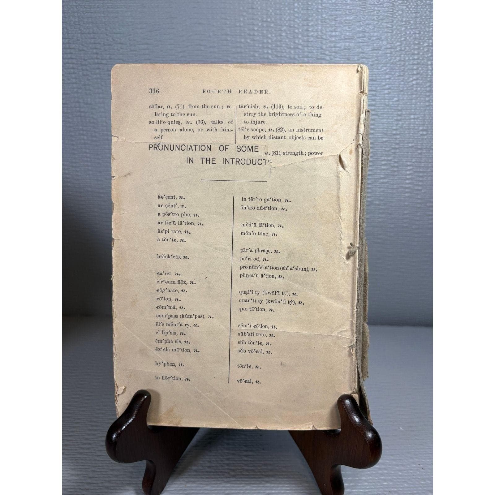 1882 Sheldon & Co Modern School Fourth Reader Scranton PA Antique History Book - Thumbnail 2