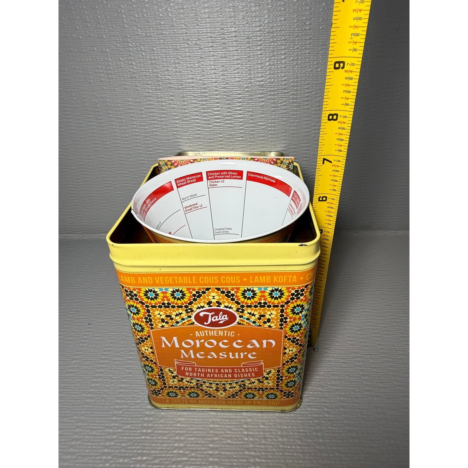 Tala Authentic Moroccan Measure and Storage Tin Set Made in England Kitchenware - Thumbnail 11