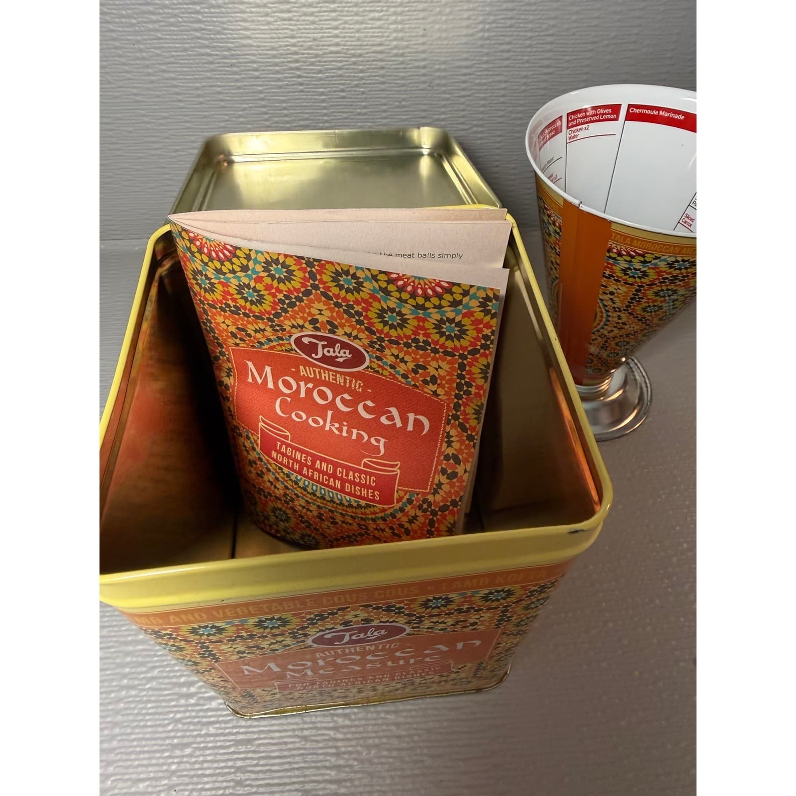 Tala Authentic Moroccan Measure and Storage Tin Set Made in England Kitchenware - Thumbnail 10
