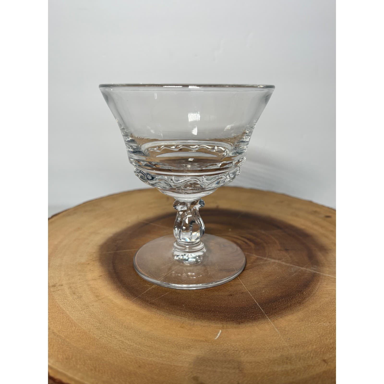 Vintage Set of 2 Century Fostoria Sherbet Glasses - Thumbnail 6