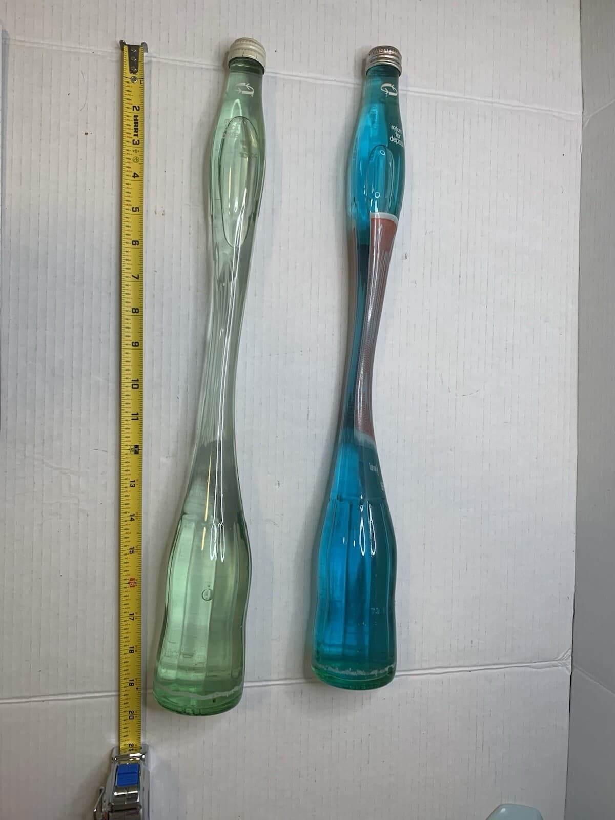 Vintage Original Stretched Soda Bottles 16 Oz Coke 1970's / 2 bottles - Thumbnail 5