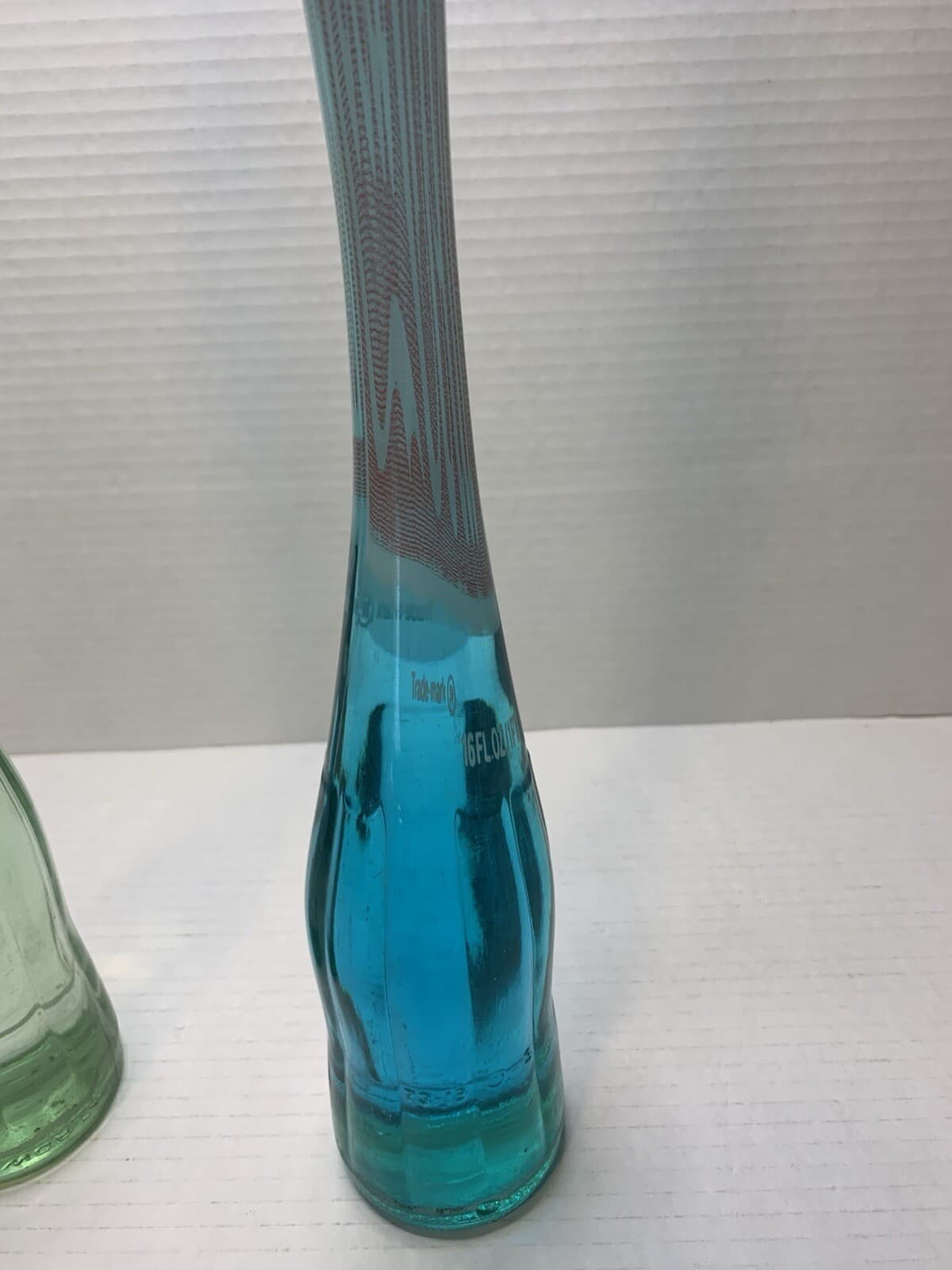 Vintage Original Stretched Soda Bottles 16 Oz Coke 1970's / 2 bottles - Thumbnail 7