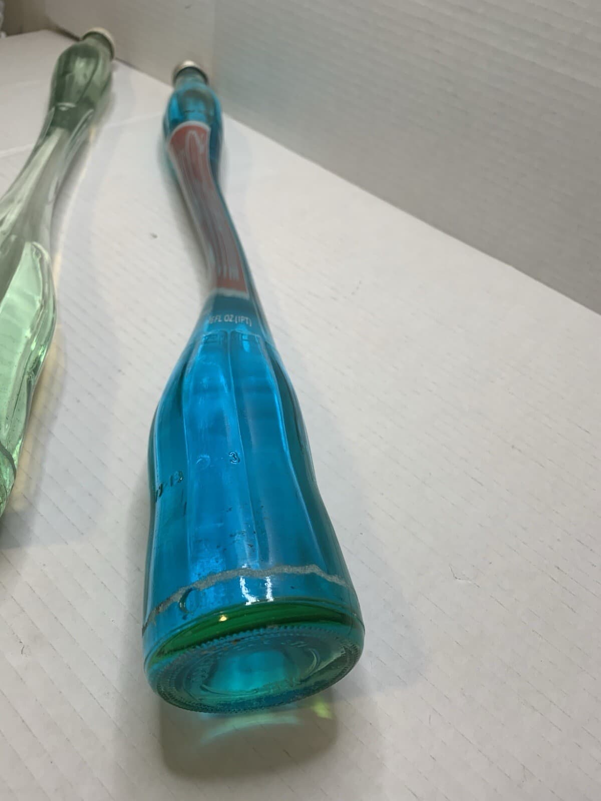 Vintage Original Stretched Soda Bottles 16 Oz Coke 1970's / 2 bottles - Thumbnail 6