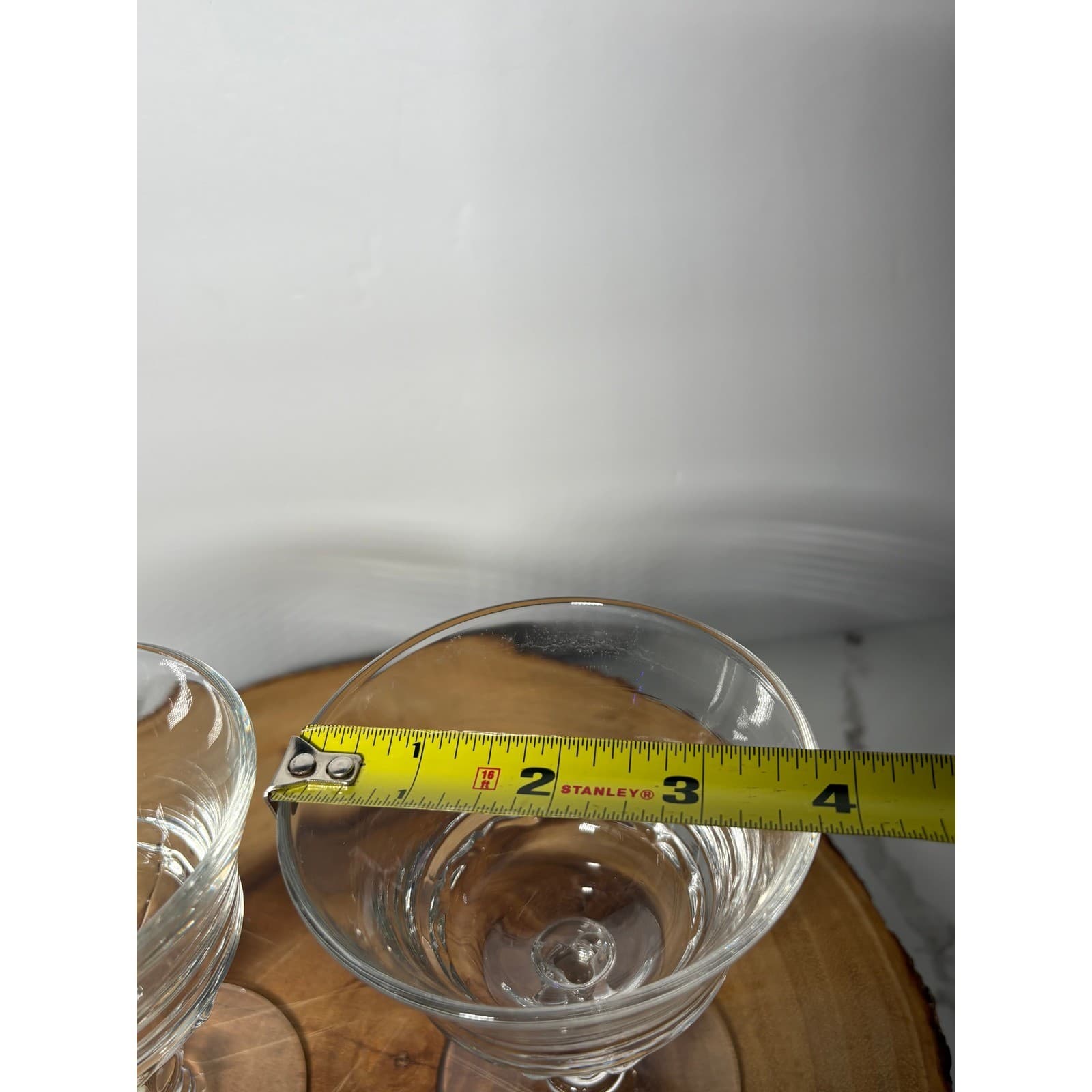 Vintage Set of 2 Century Fostoria Sherbet Glasses - Thumbnail 5