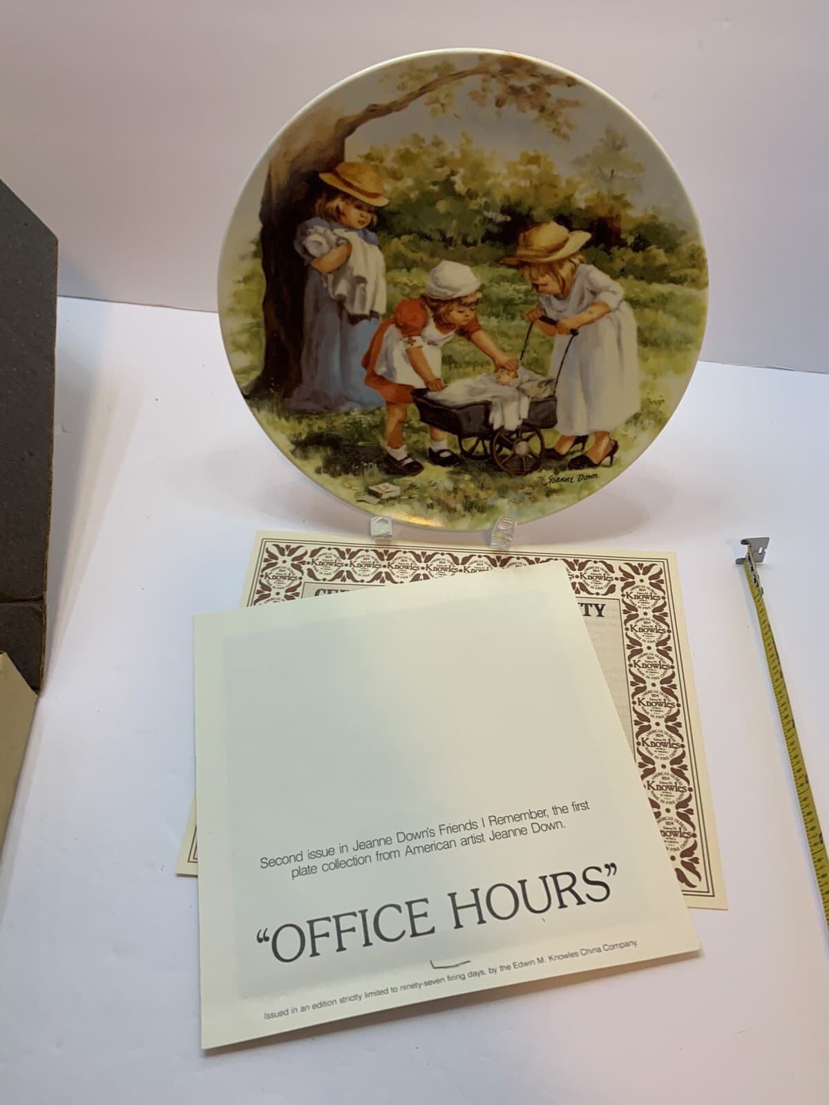 VTG Knowles 1983 "OFFICE HOURS” 2nd of 4 From Friends I Remember Series w/CoA - Thumbnail 5