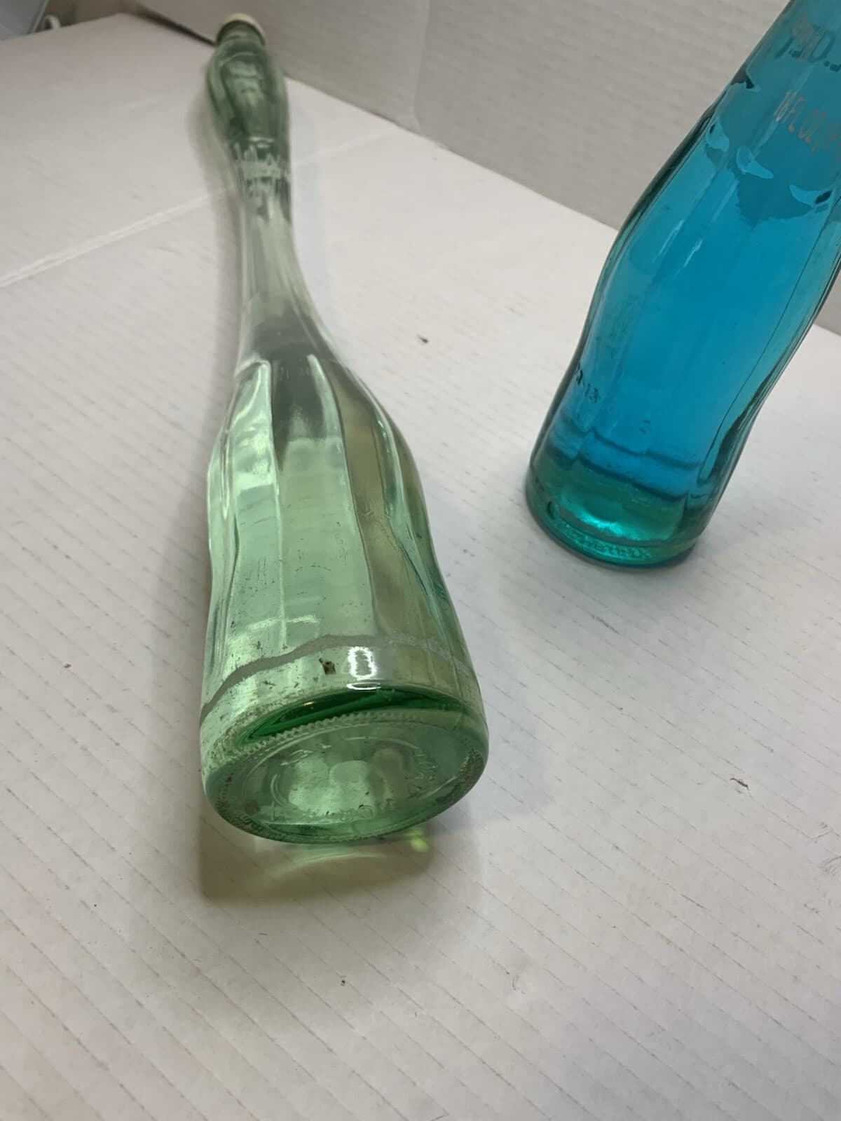 Vintage Original Stretched Soda Bottles 16 Oz Coke 1970's / 2 bottles - Thumbnail 4