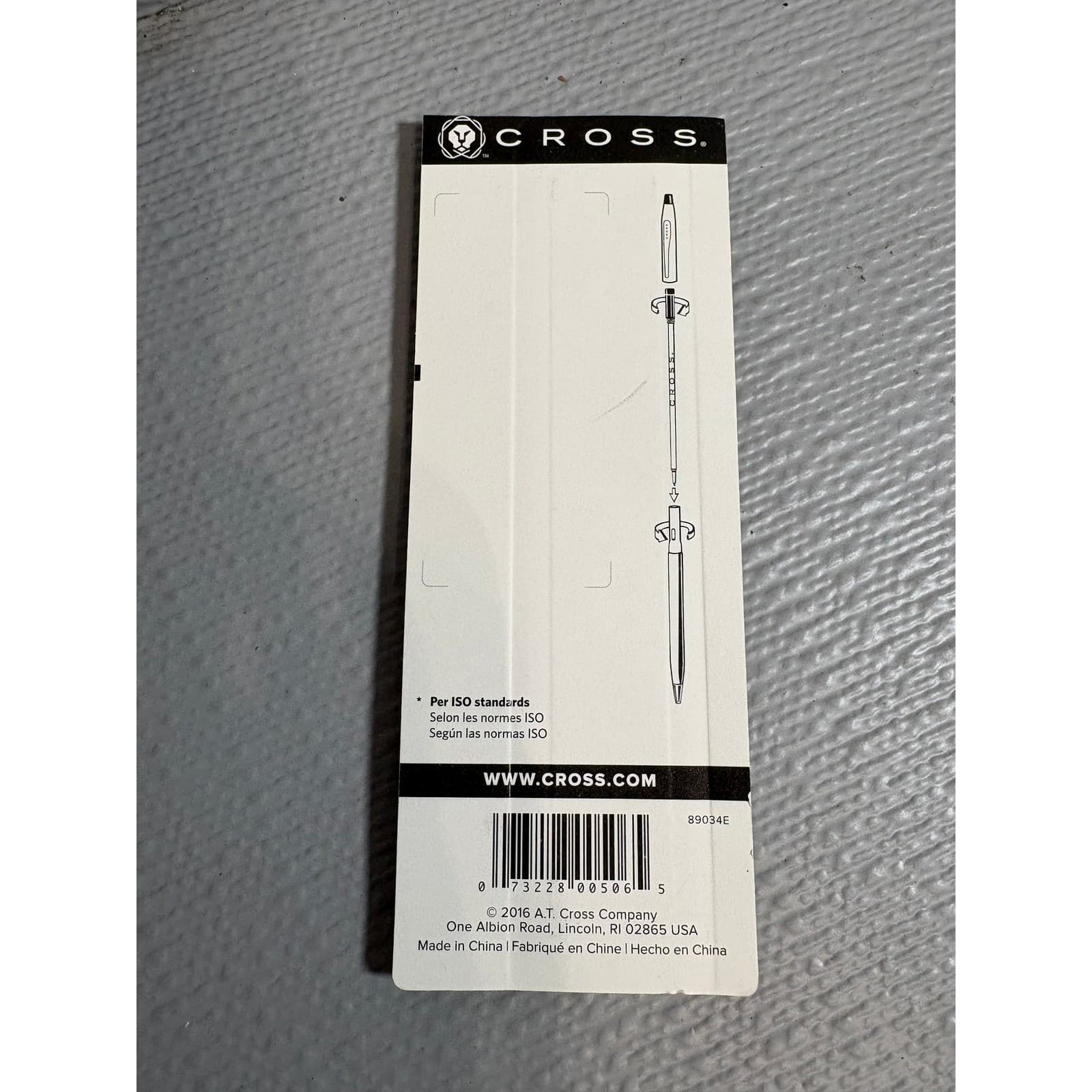 Cross Ballpoint Pen Refills 8514-2 Black Fine Archival Ink 2 Pack - Thumbnail 2