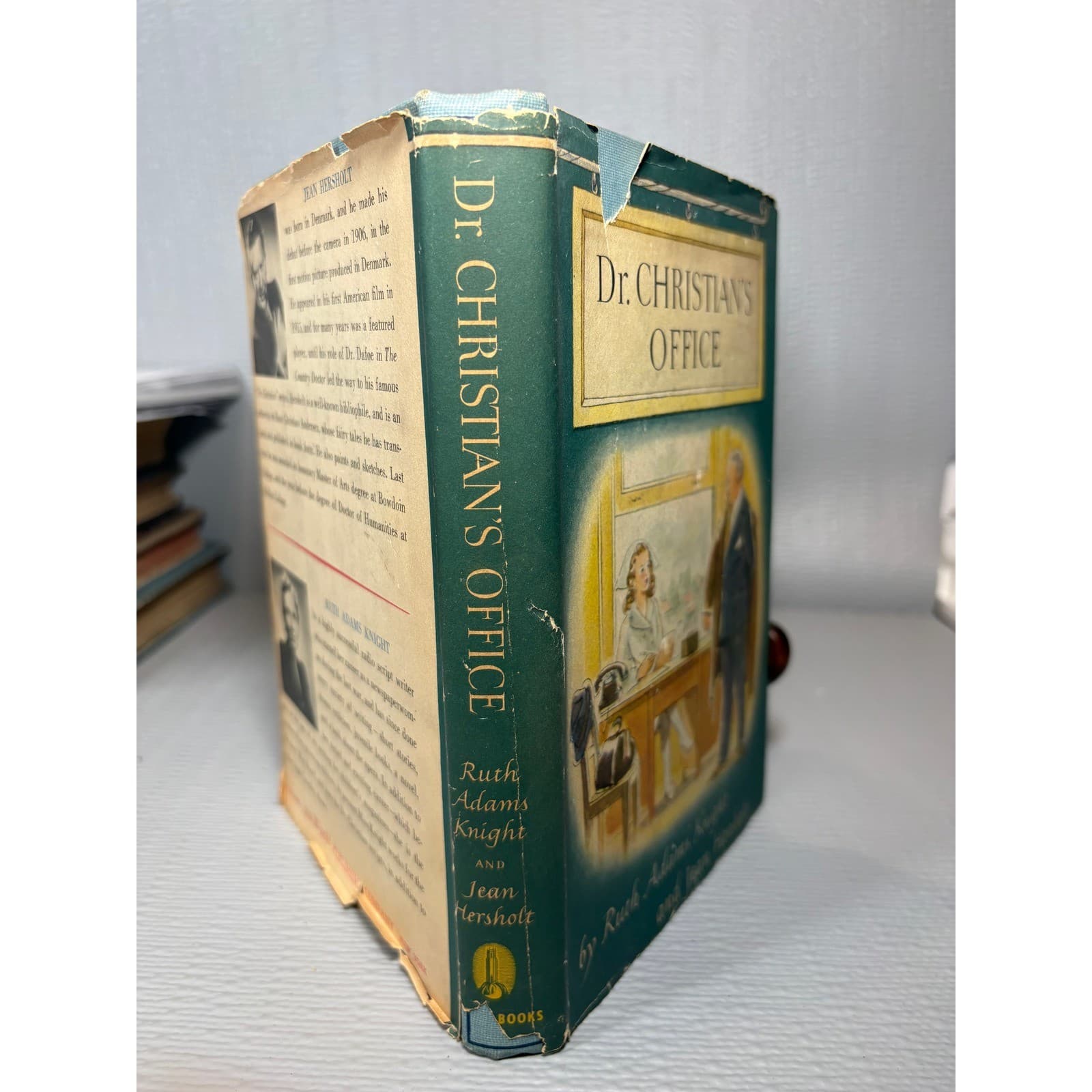 Dr. Christian's Office 1946 First Printing Tower Books Ruth Adams Knight HB DJ - Thumbnail 3