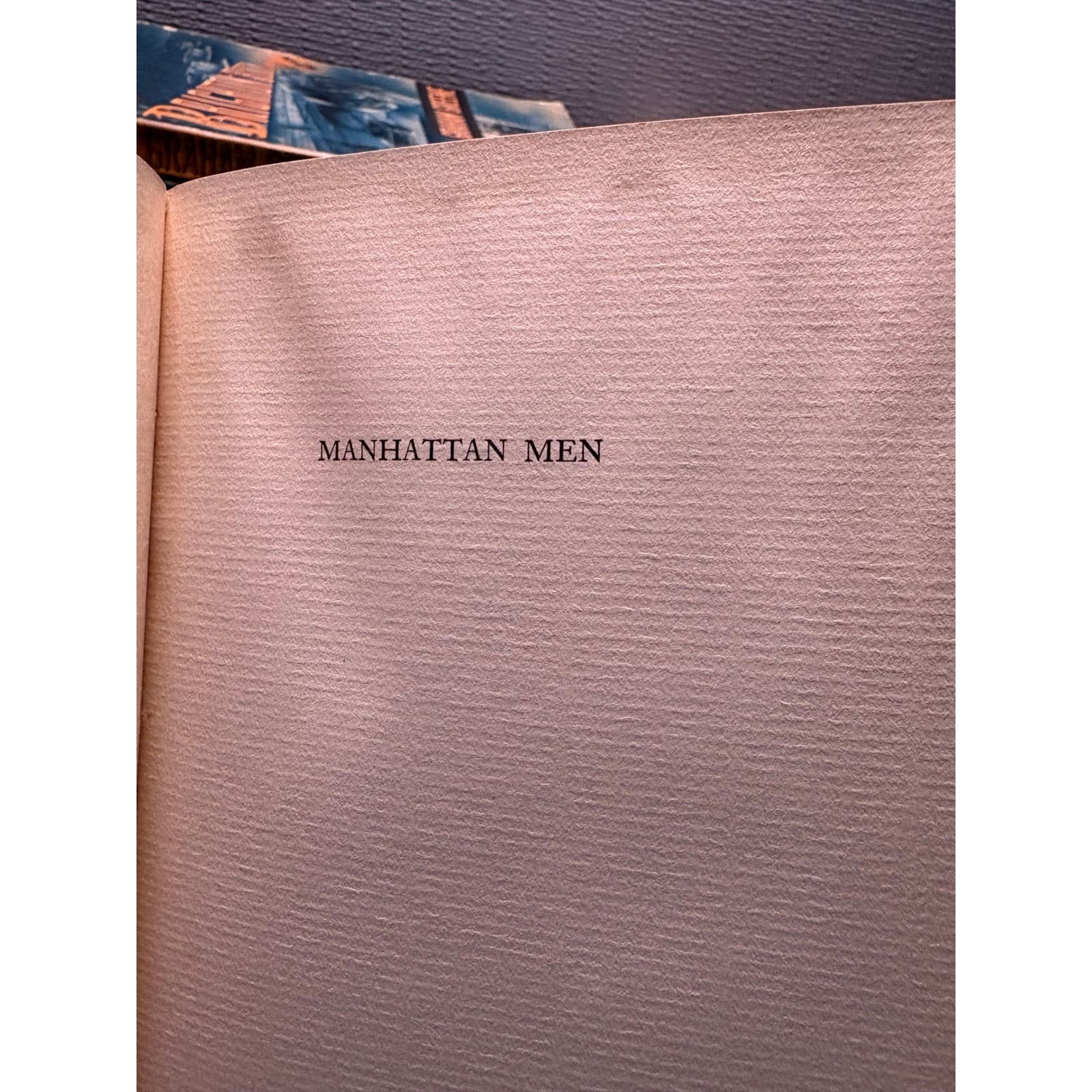 1929 Manhattan Men Poems and Epitaphs Alfred Kreymborg First Edition Hardcover - Thumbnail 4