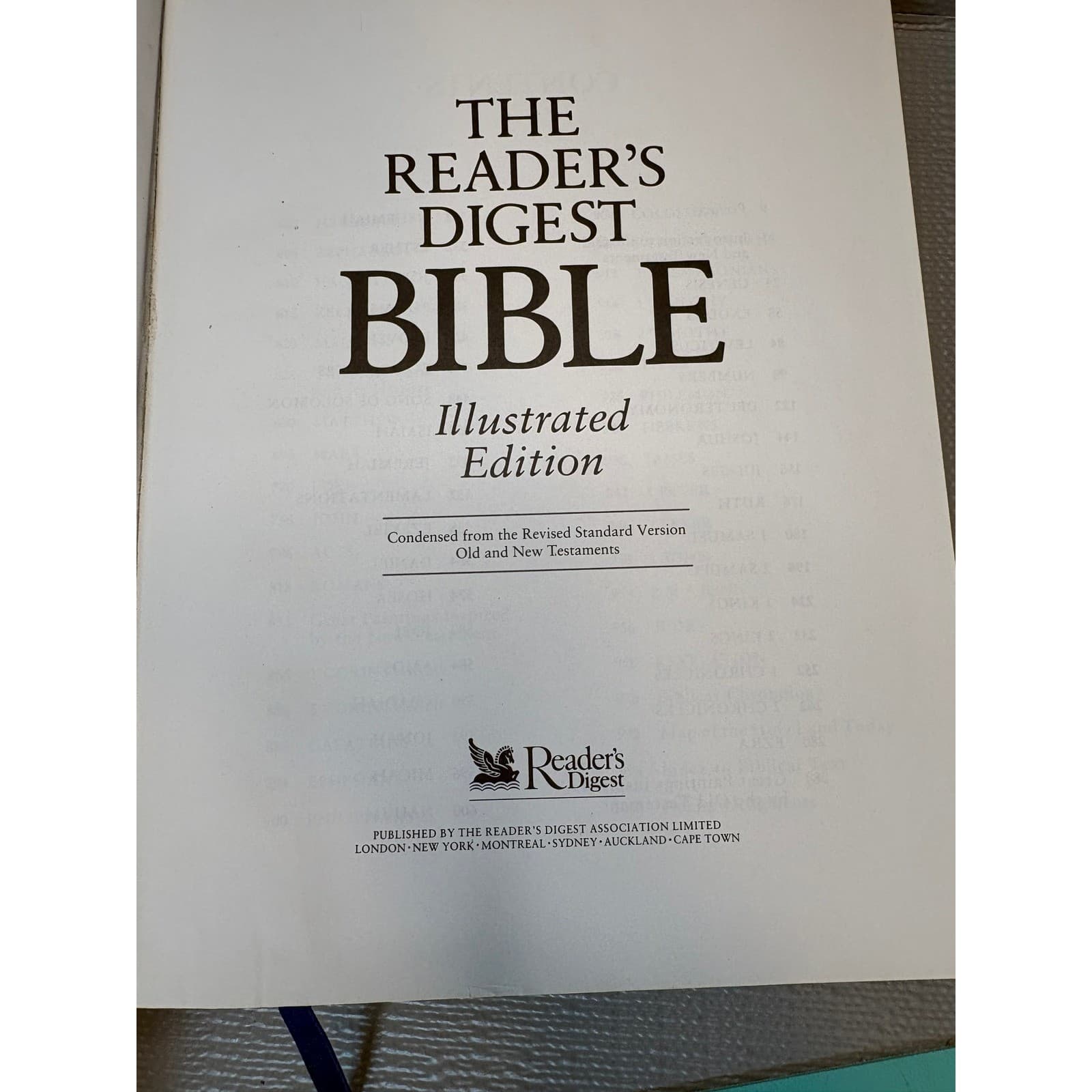 The Reader's Digest Bible 1990 Illustrated Edition Revised Version Hardcover - Thumbnail 10
