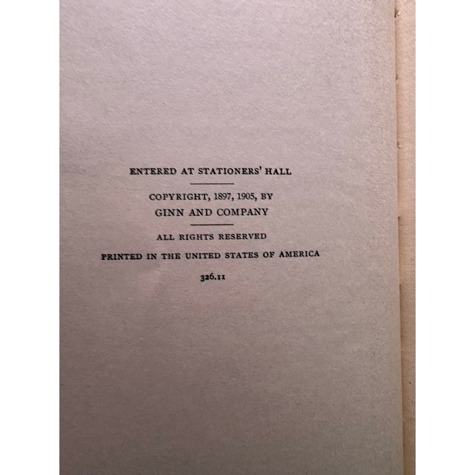 1905 England in 1685 Thomas Babington Macaulay Ginn and Company Hardcover 1905 - Thumbnail 6