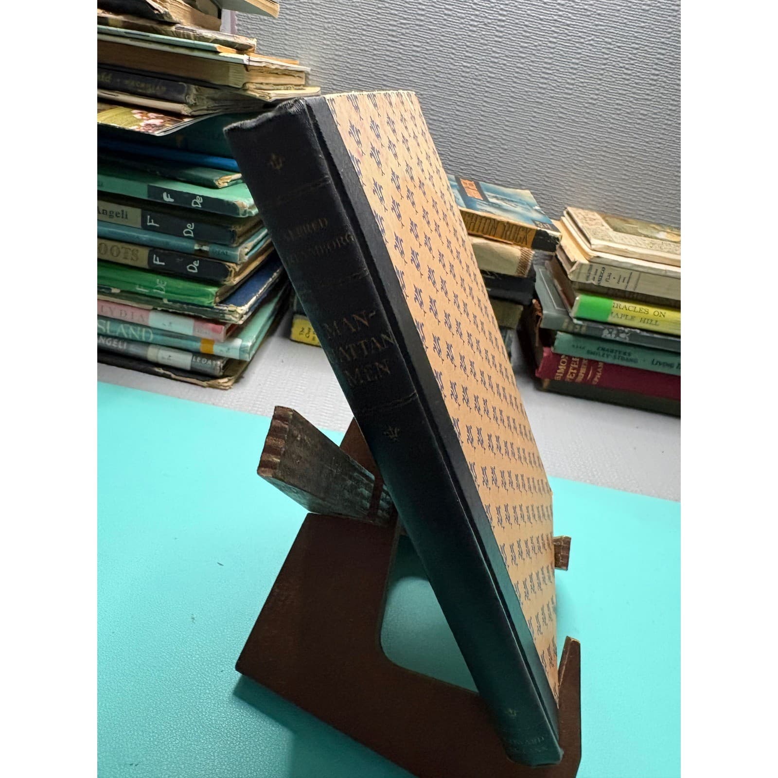 1929 Manhattan Men Poems and Epitaphs Alfred Kreymborg First Edition Hardcover - Thumbnail 2