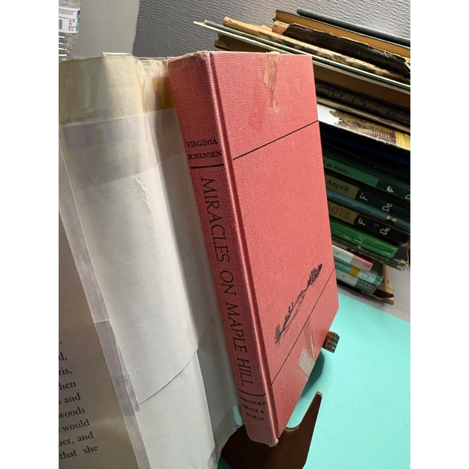 1956 Miracles on Maple Hill Virginia Sorensen Newbery Medal Vintage Hardcover - Thumbnail 4