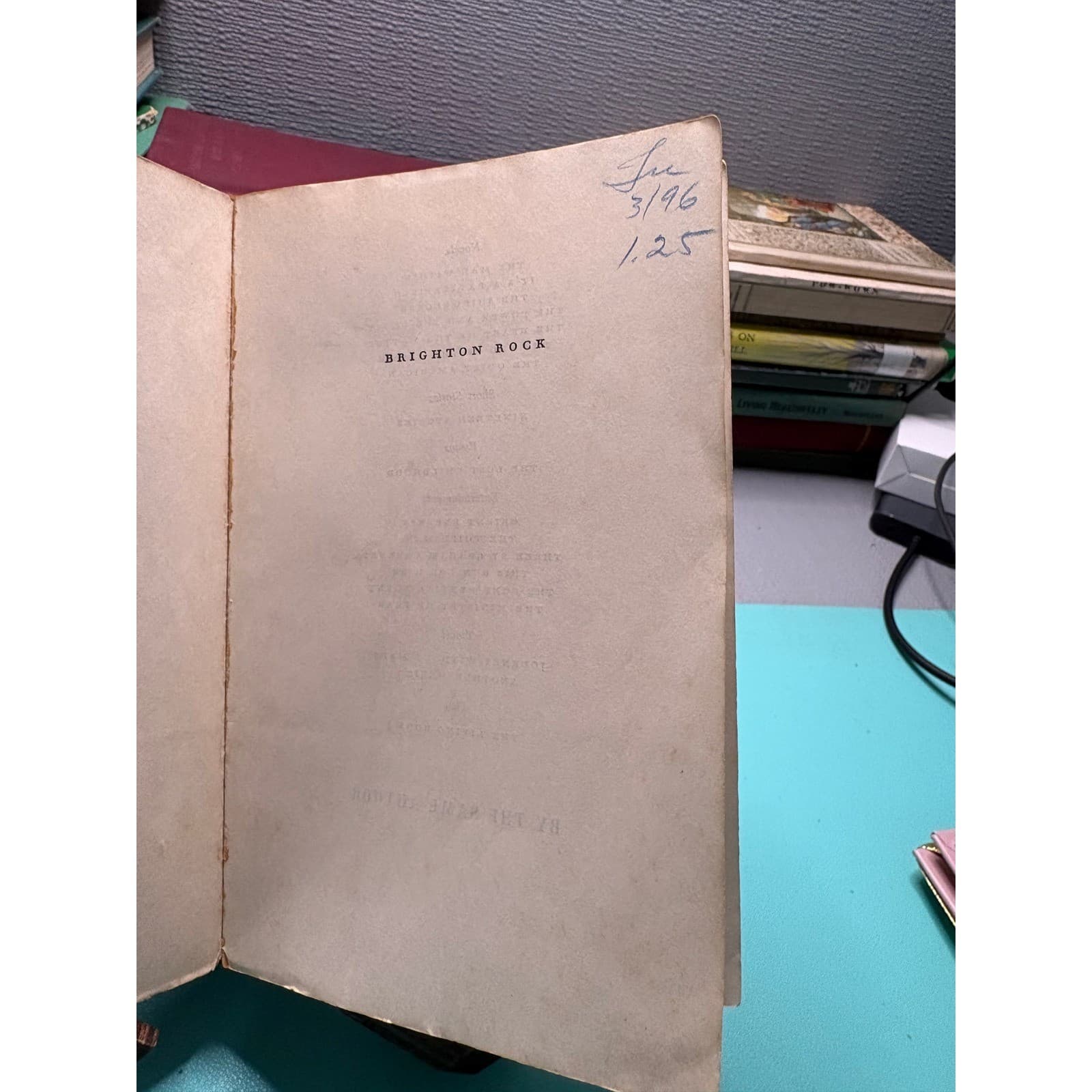 Brighton Rock Graham Greene 1956 Compass Books Viking Press Vintage Paperback - Thumbnail 4